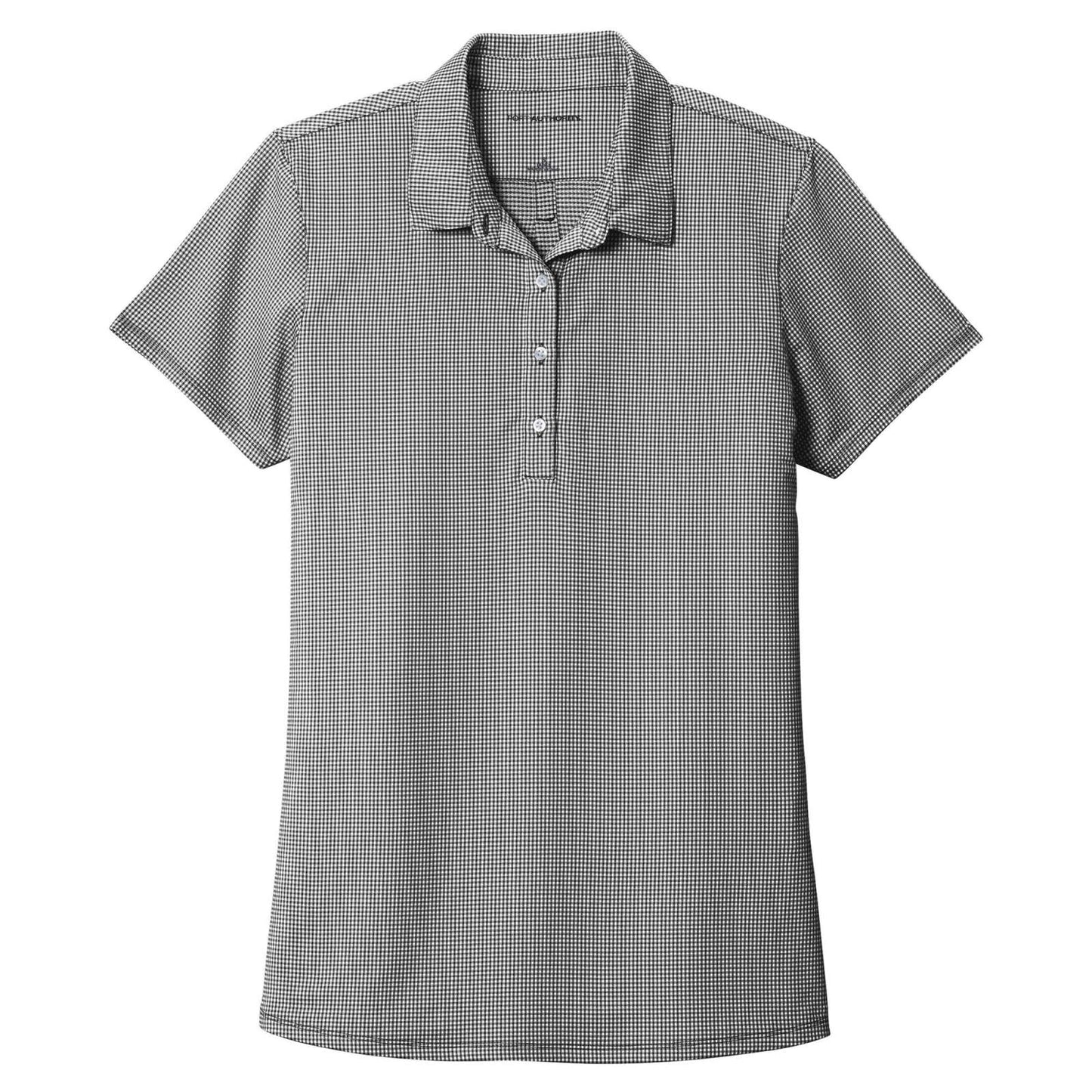Black/White Polo Shirts - Port Authority - Stylish Design