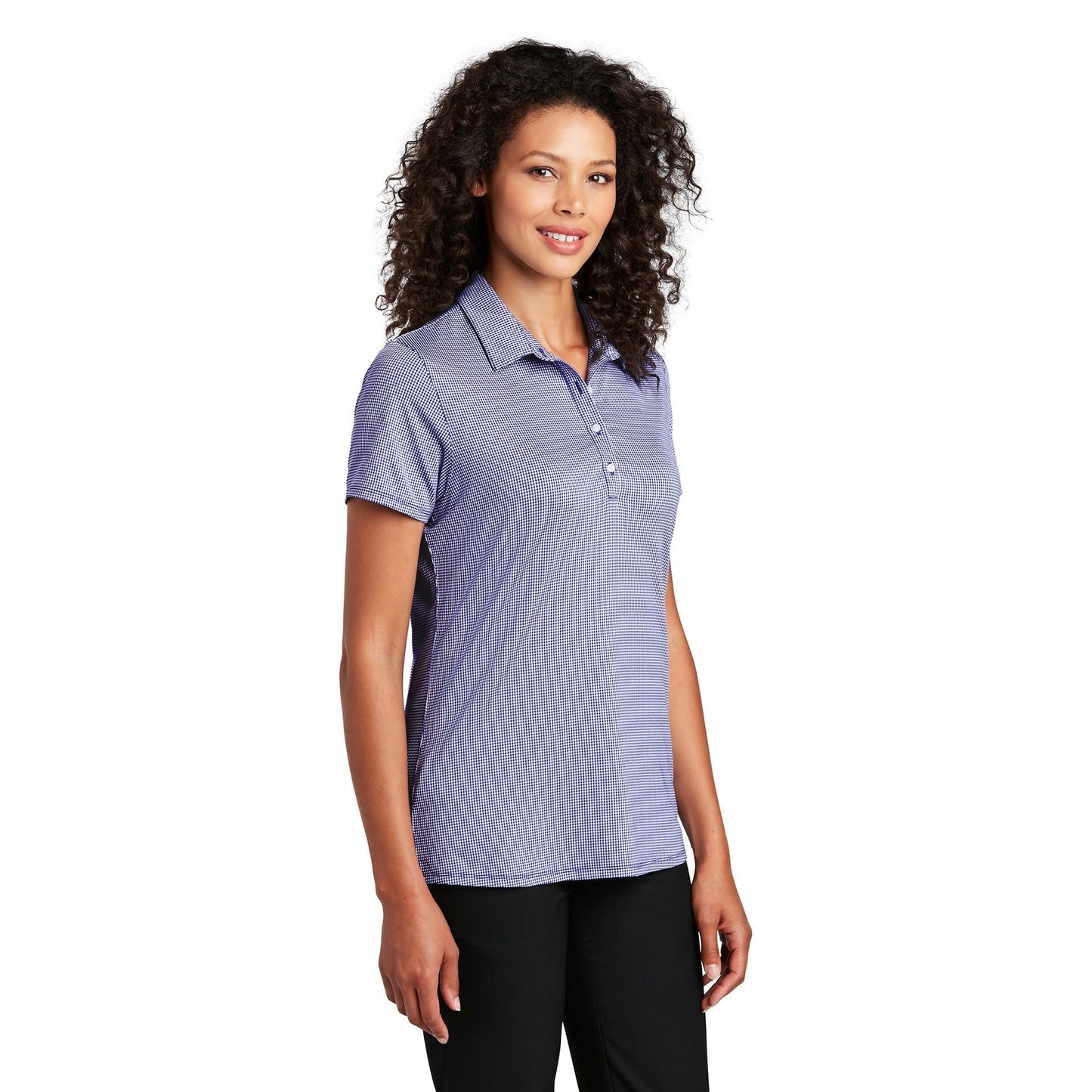 Black/White Polo Shirts - Port Authority - Stylish Design
