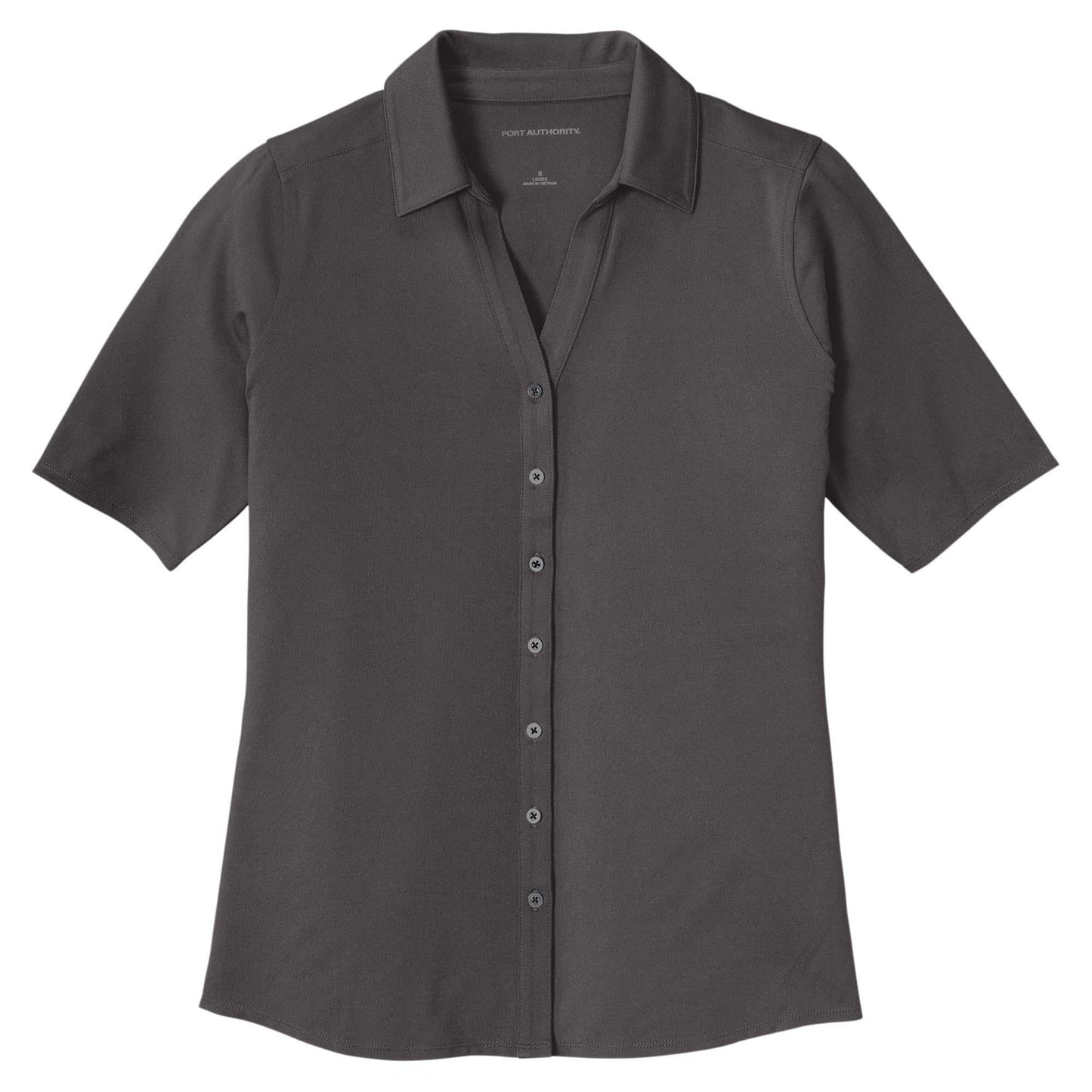 Black Button Up Shirt - Port Authority - Easy Care