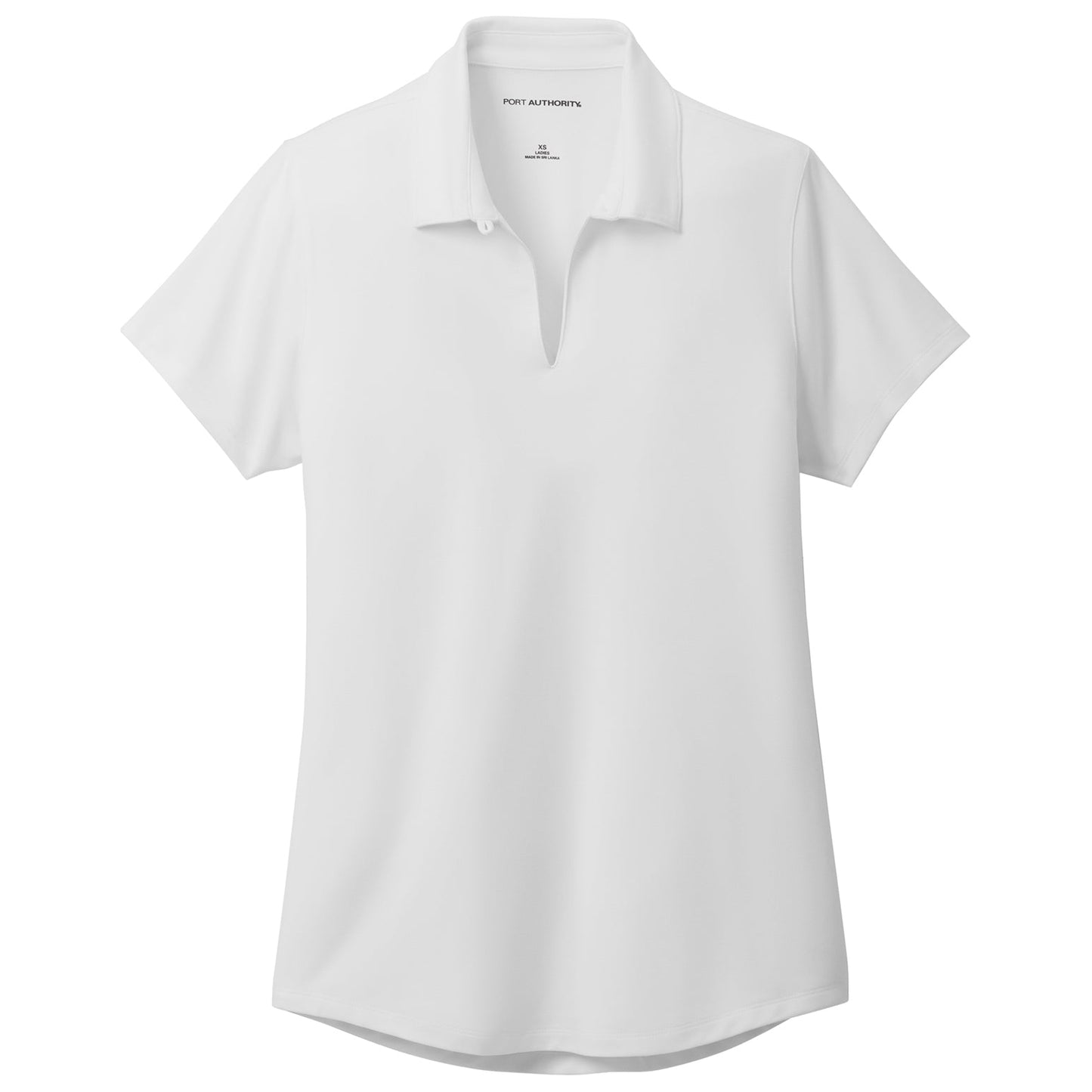 Black Stretch Polo Shirts - Port Authority - Moisture-Wicking