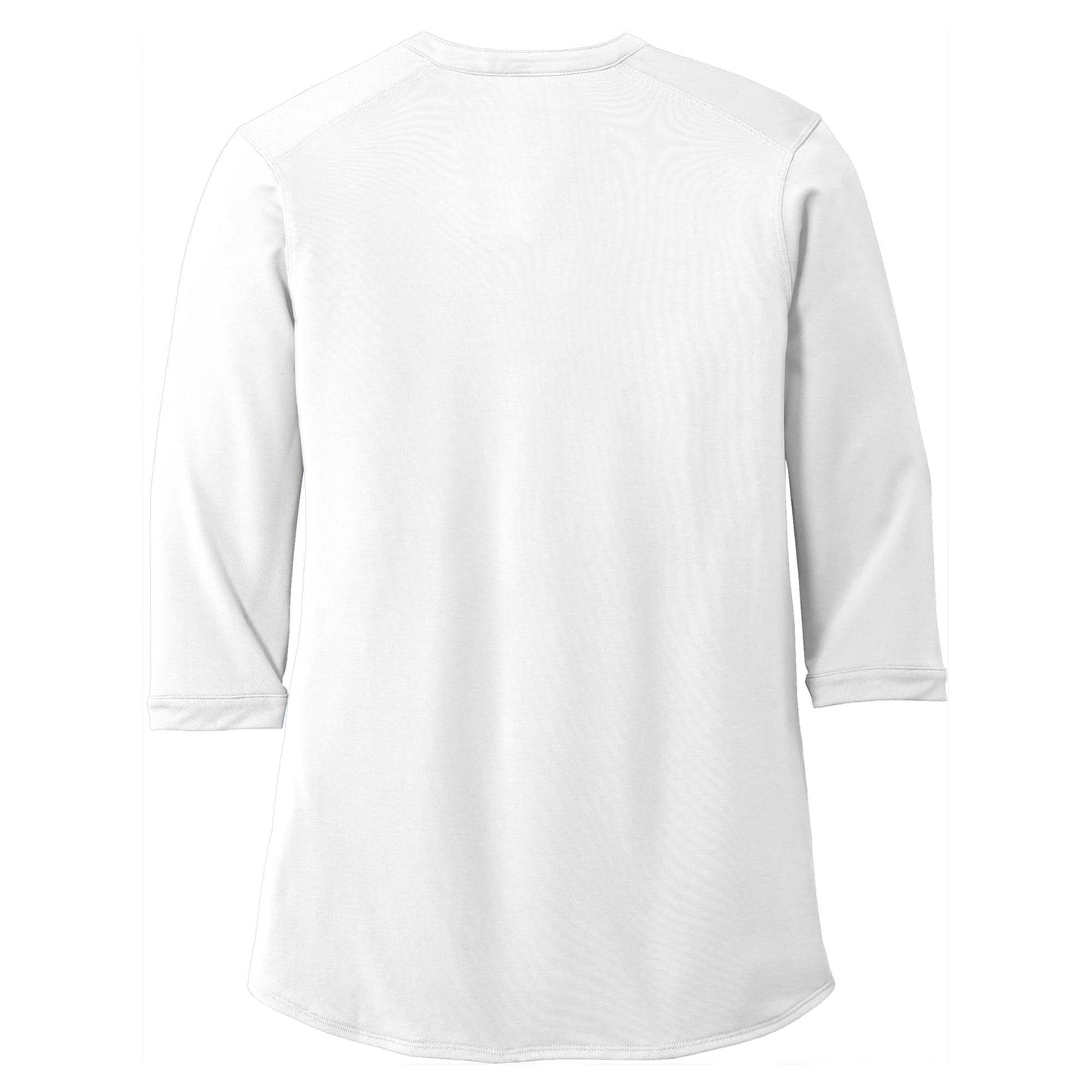Black Henley Shirt - Port Authority - Tag-Free