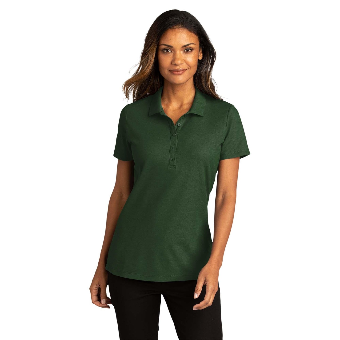 Burgundy Polo Shirt - Port Authority - Easy Care