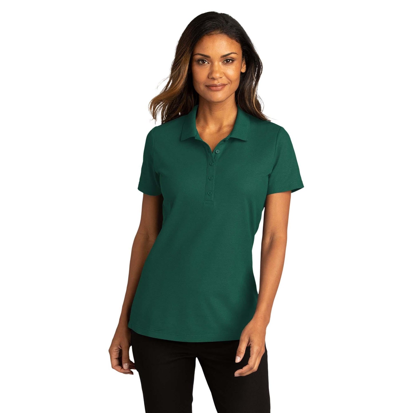 Burgundy Polo Shirt - Port Authority - Easy Care