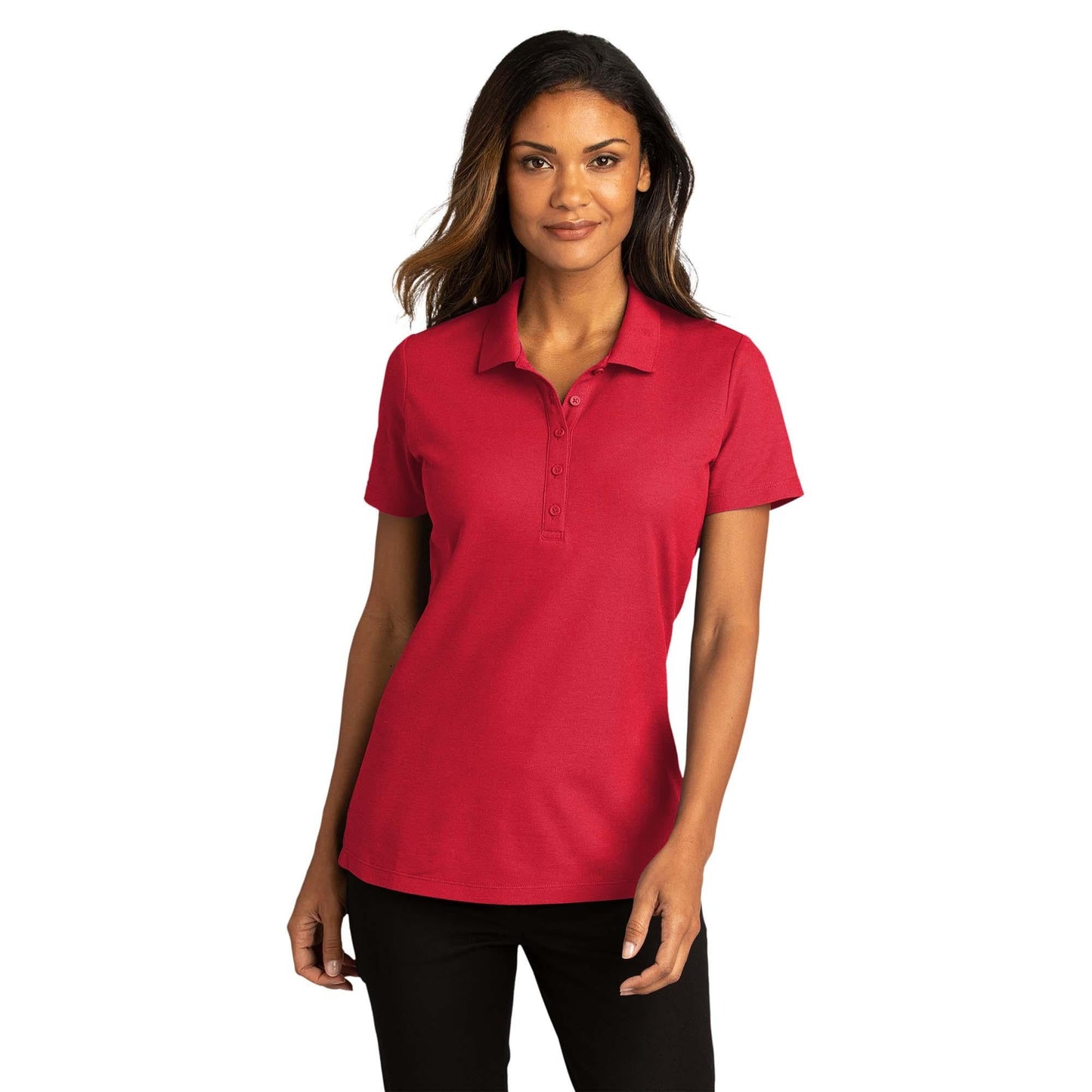 Burgundy Polo Shirt - Port Authority - Easy Care