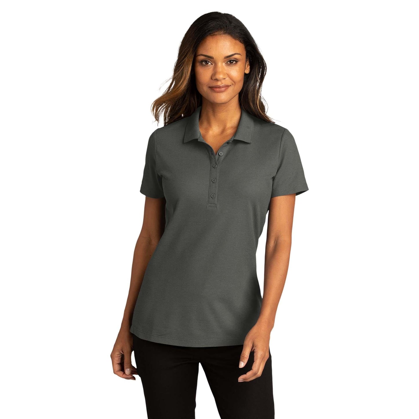 Burgundy Polo Shirt - Port Authority - Easy Care