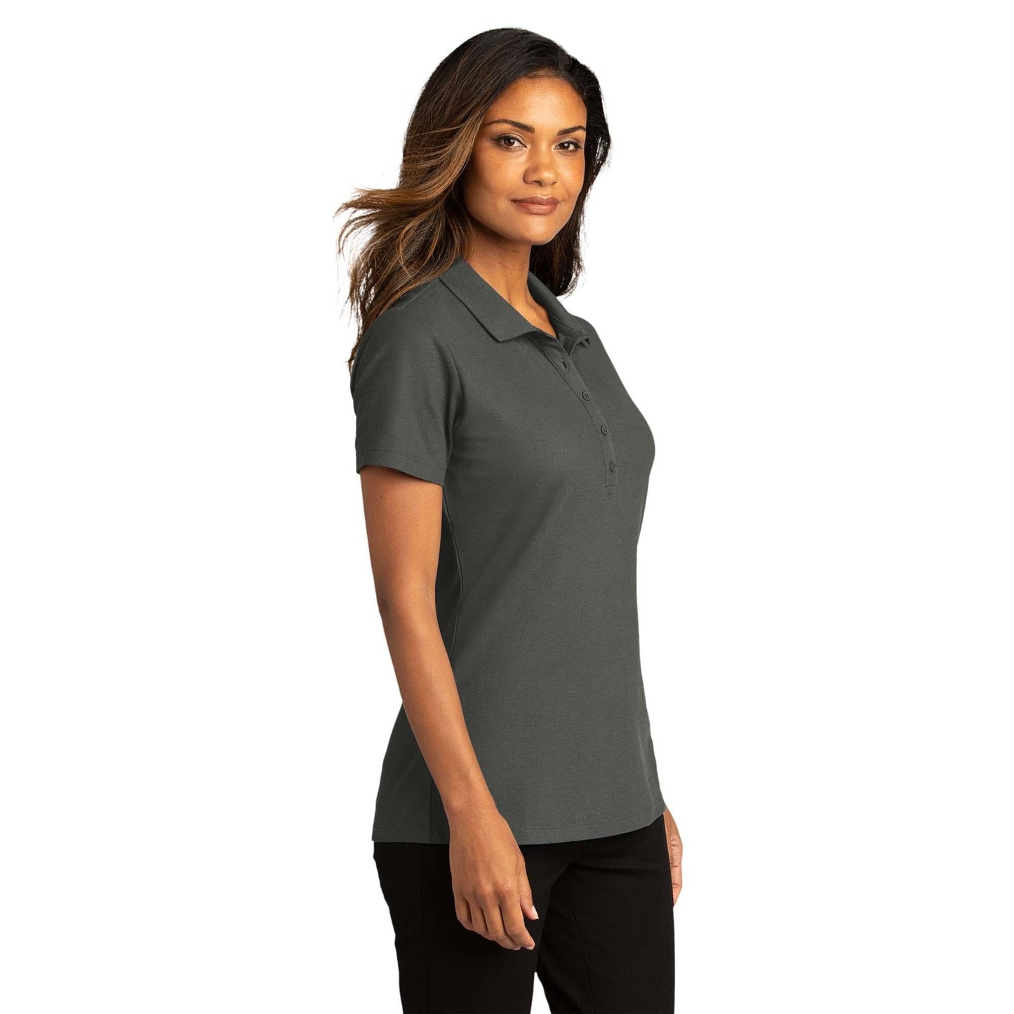 Burgundy Polo Shirt - Port Authority - Easy Care