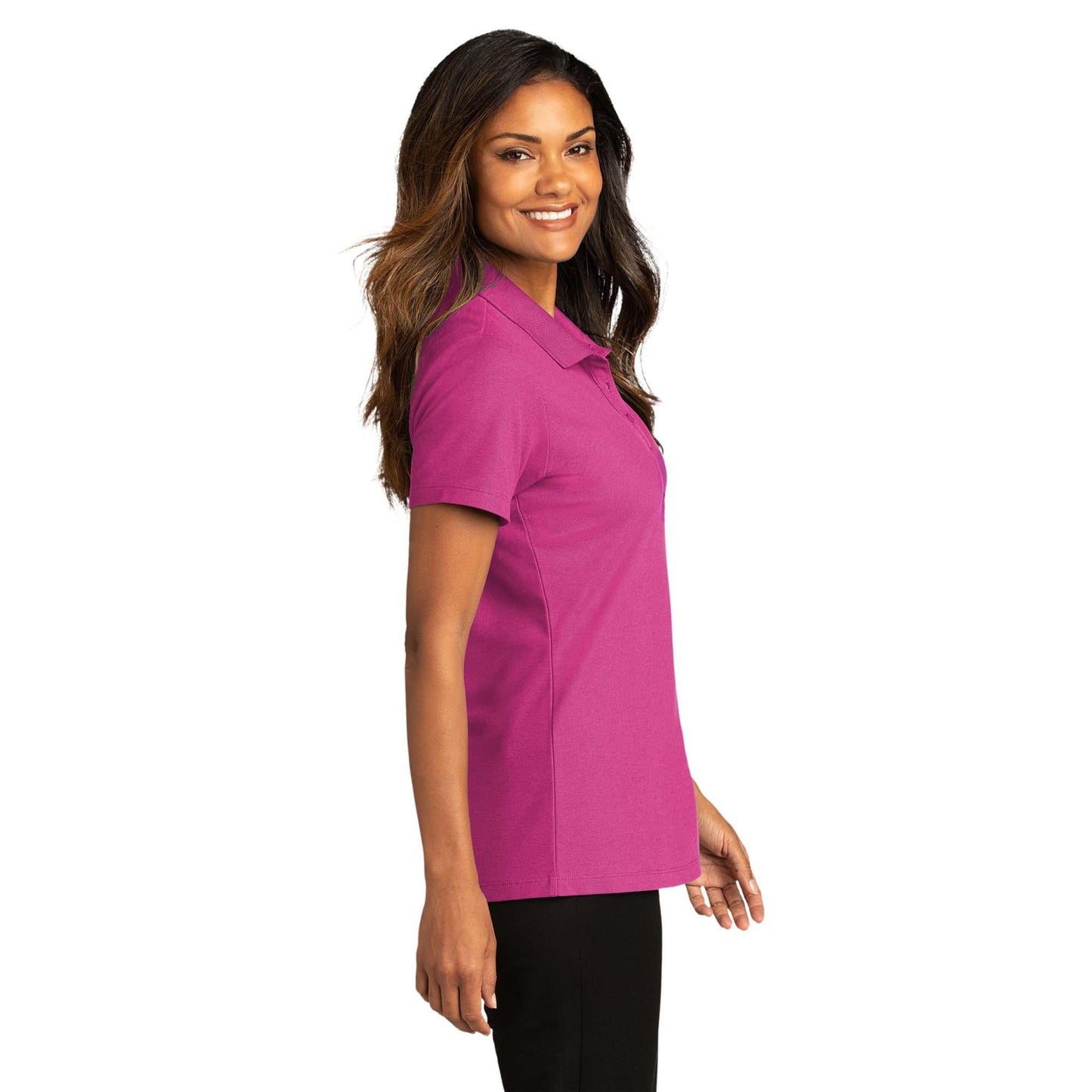 Burgundy Polo Shirt - Port Authority - Easy Care