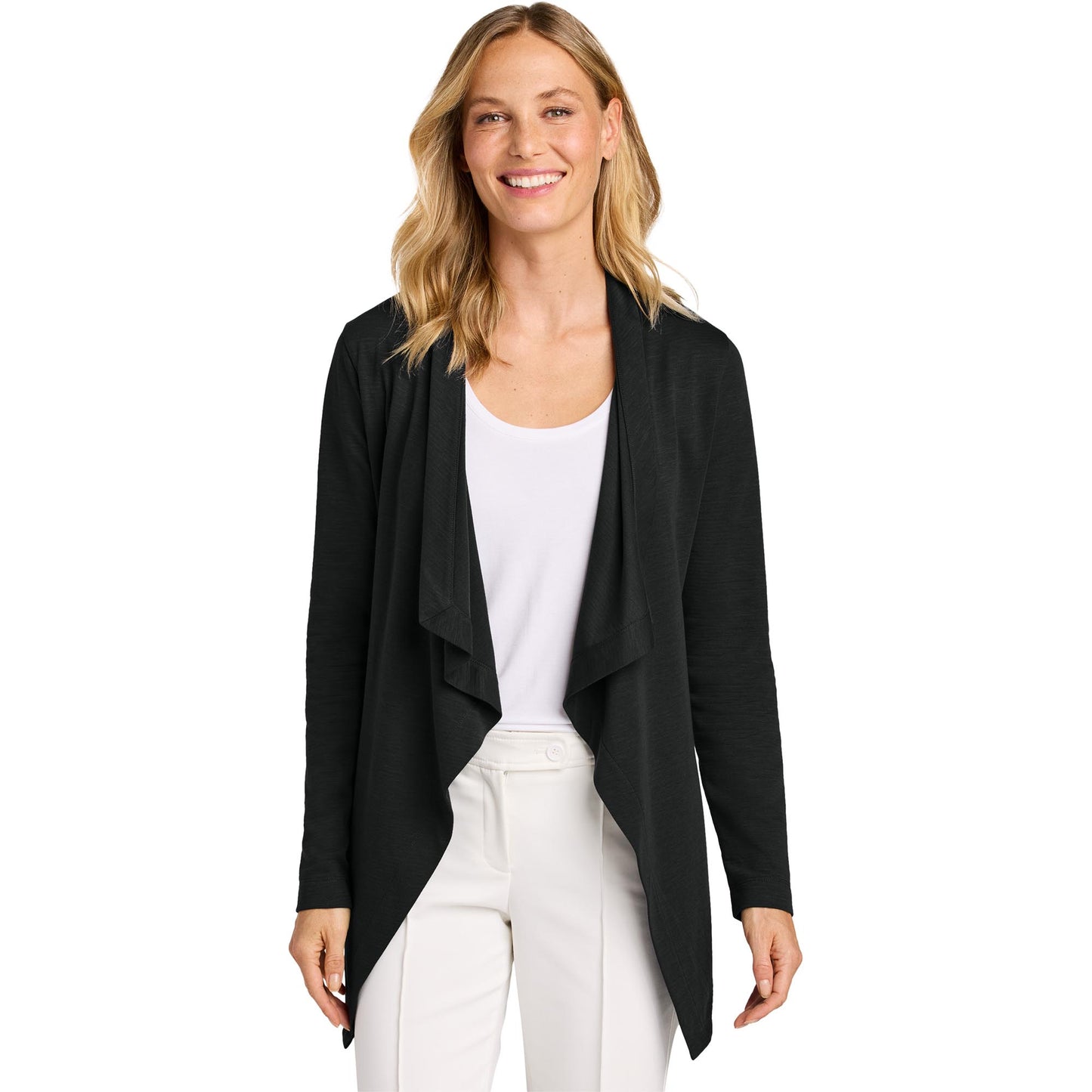 Deep Black Cardigans - Port Authority - Chic Design