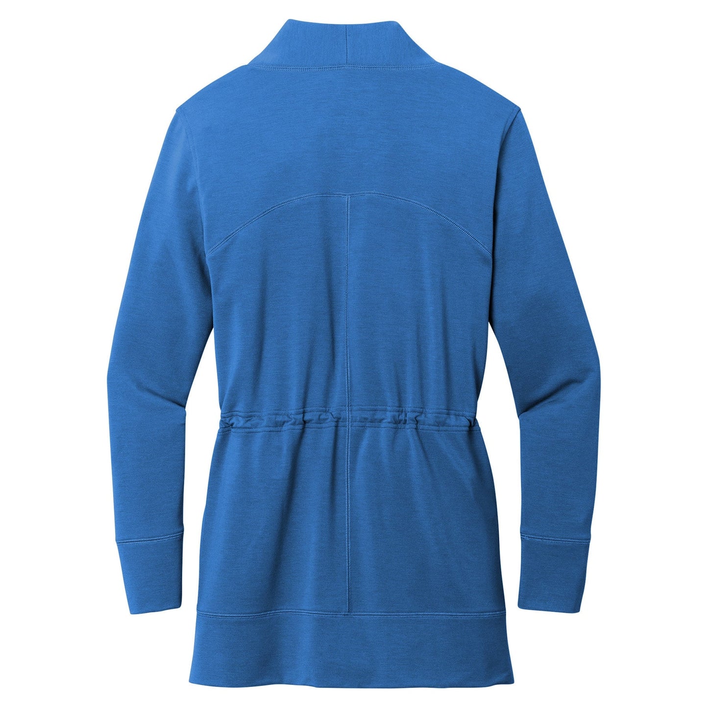 Aegean Blue Cardigan - Port Authority - Soft Microterry