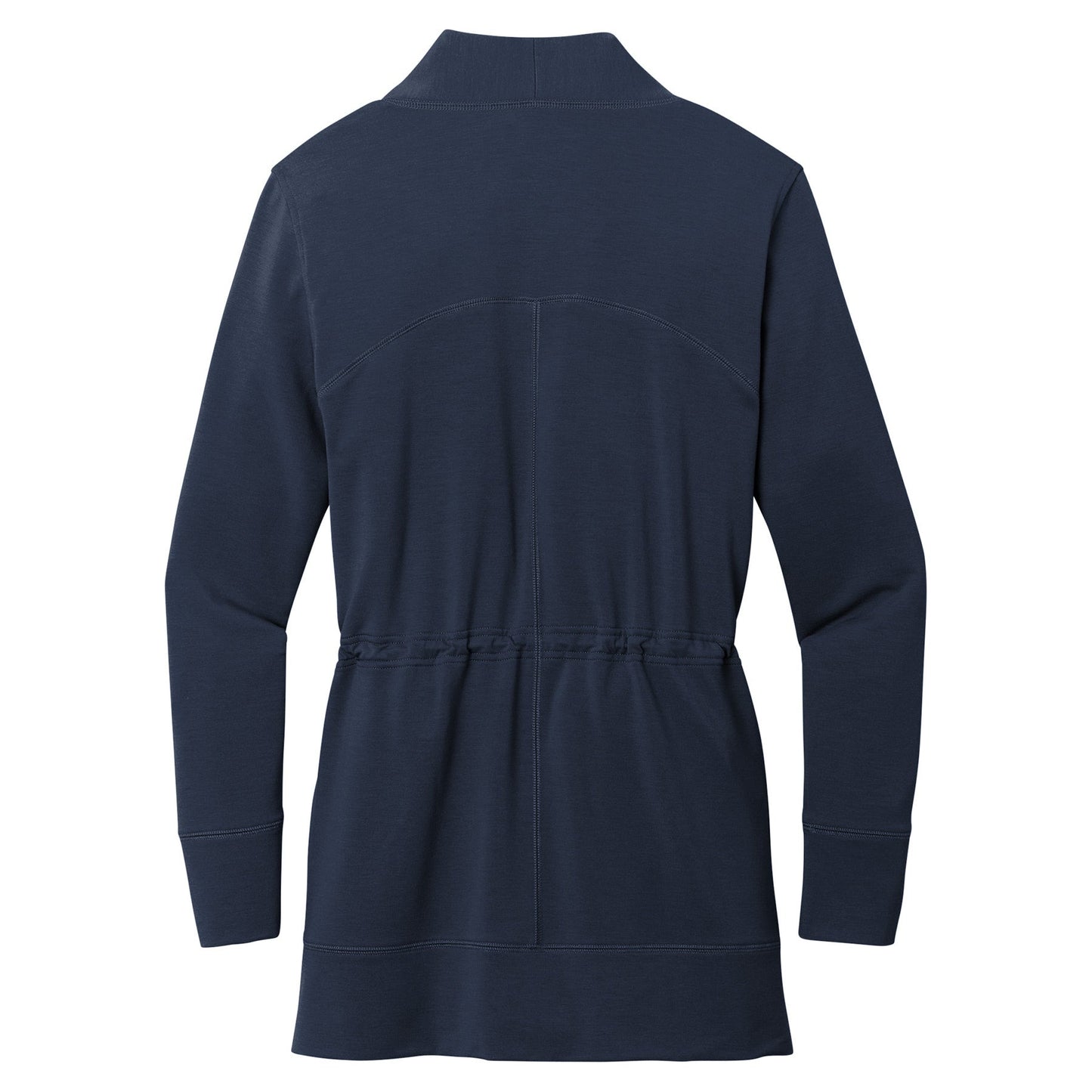 Aegean Blue Cardigan - Port Authority - Soft Microterry