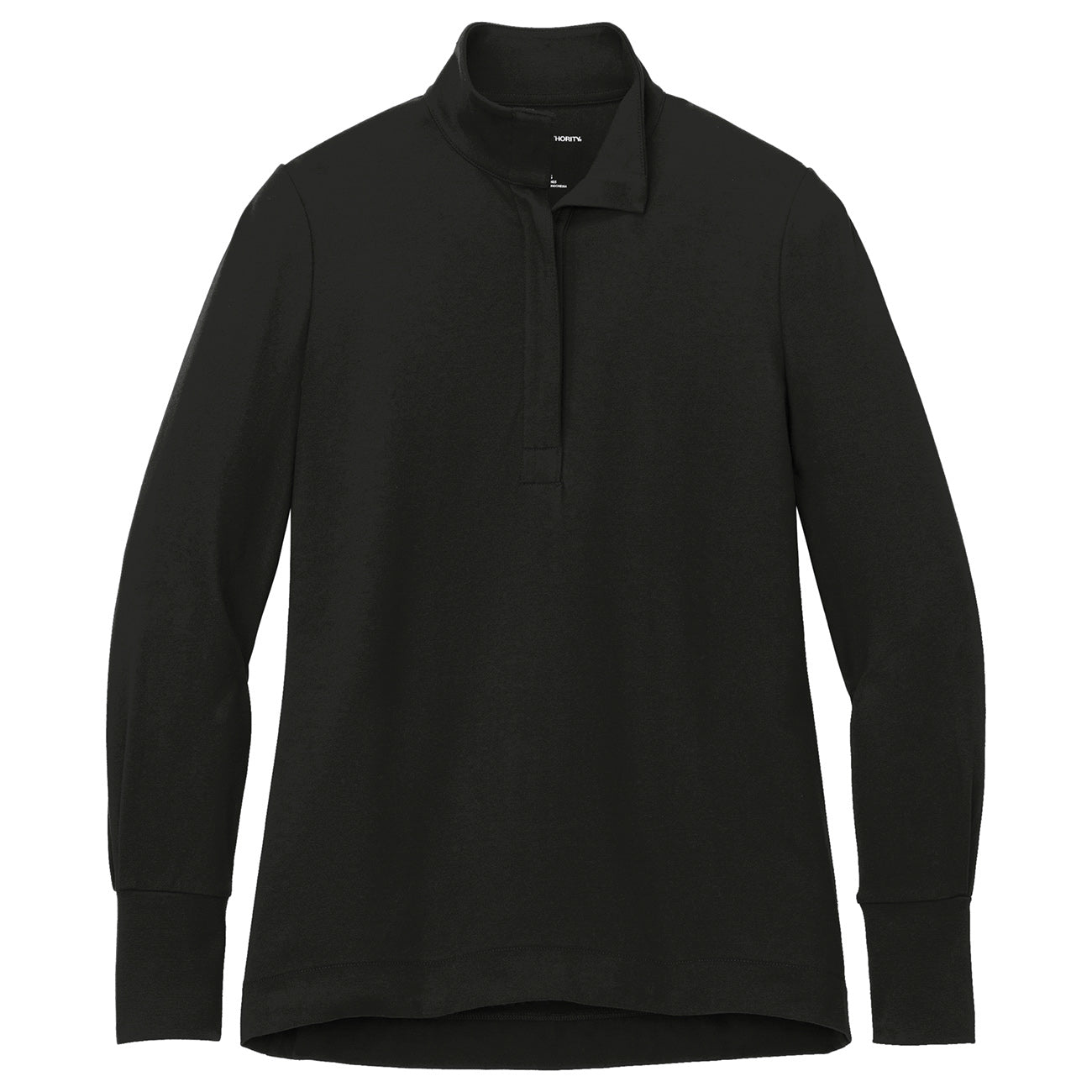 Deep Black Sweatshirt - Port Authority - Stretch Fabric