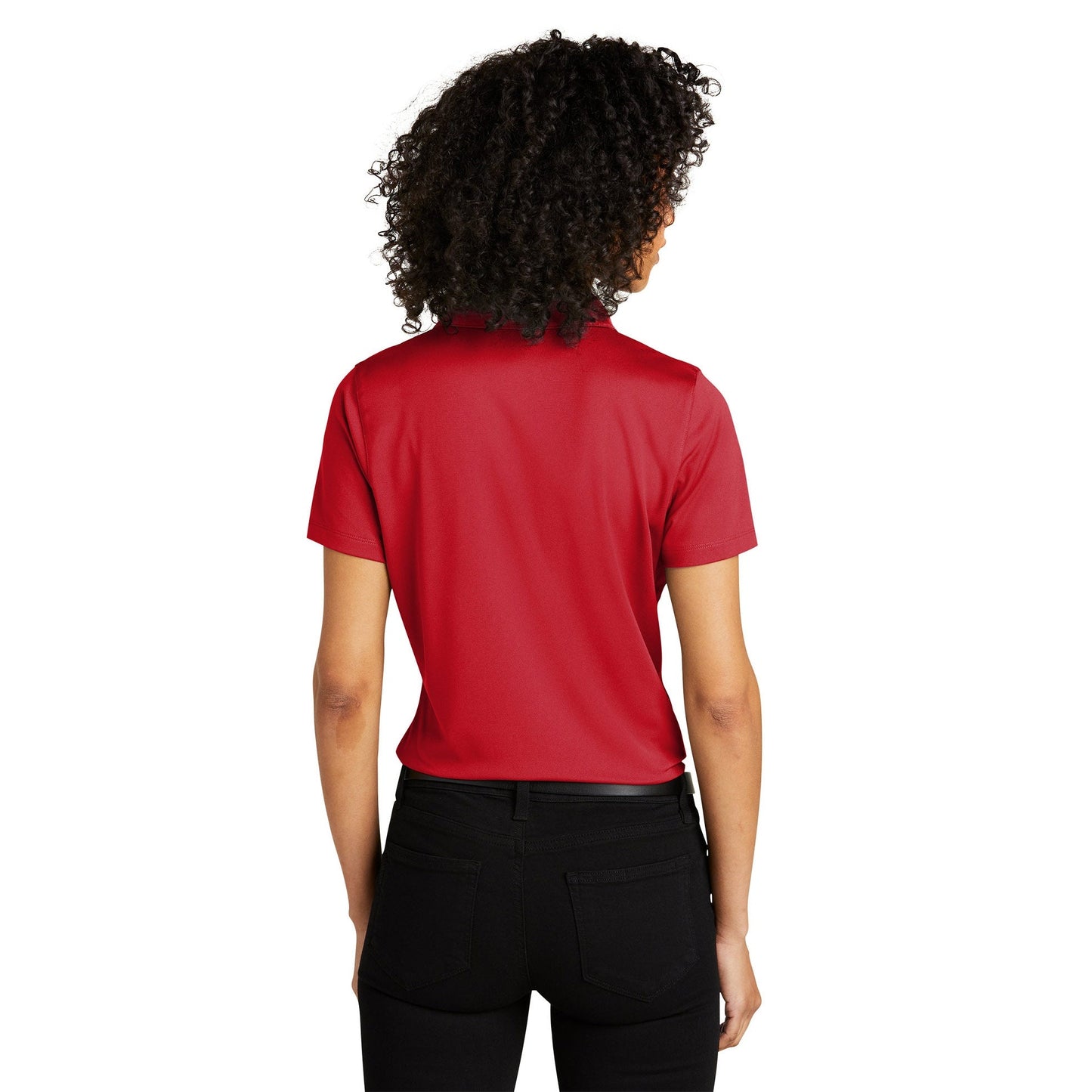 Deep Black Polo Shirt - Port Authority - Recycled Fabric