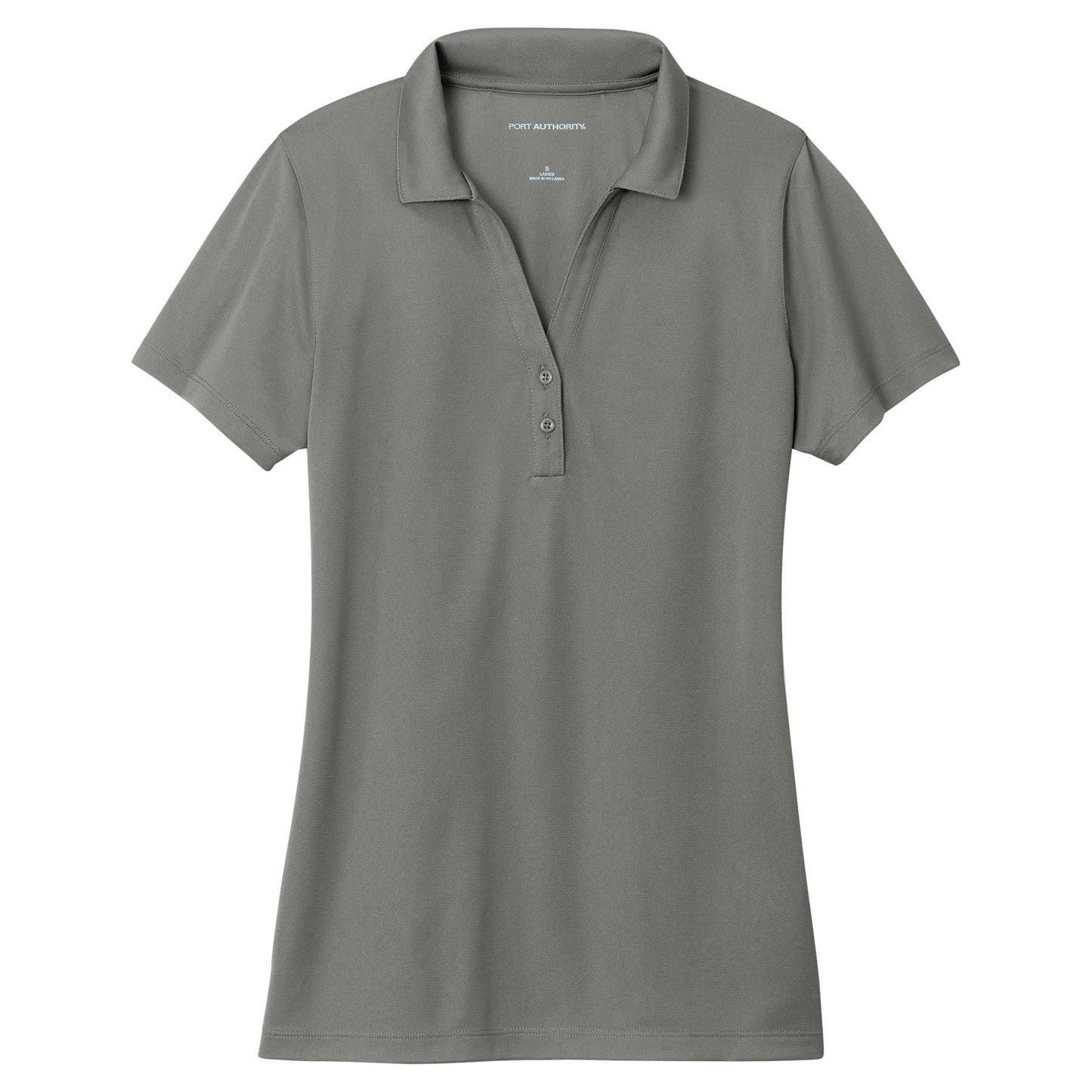 Deep Black Polo Shirt - Port Authority - Recycled Fabric