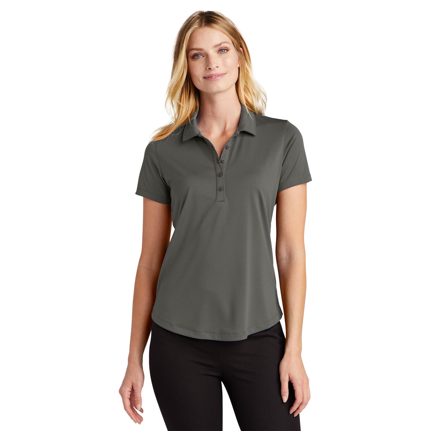 Deep Black Polo Shirts - Port Authority - Snag-Proof