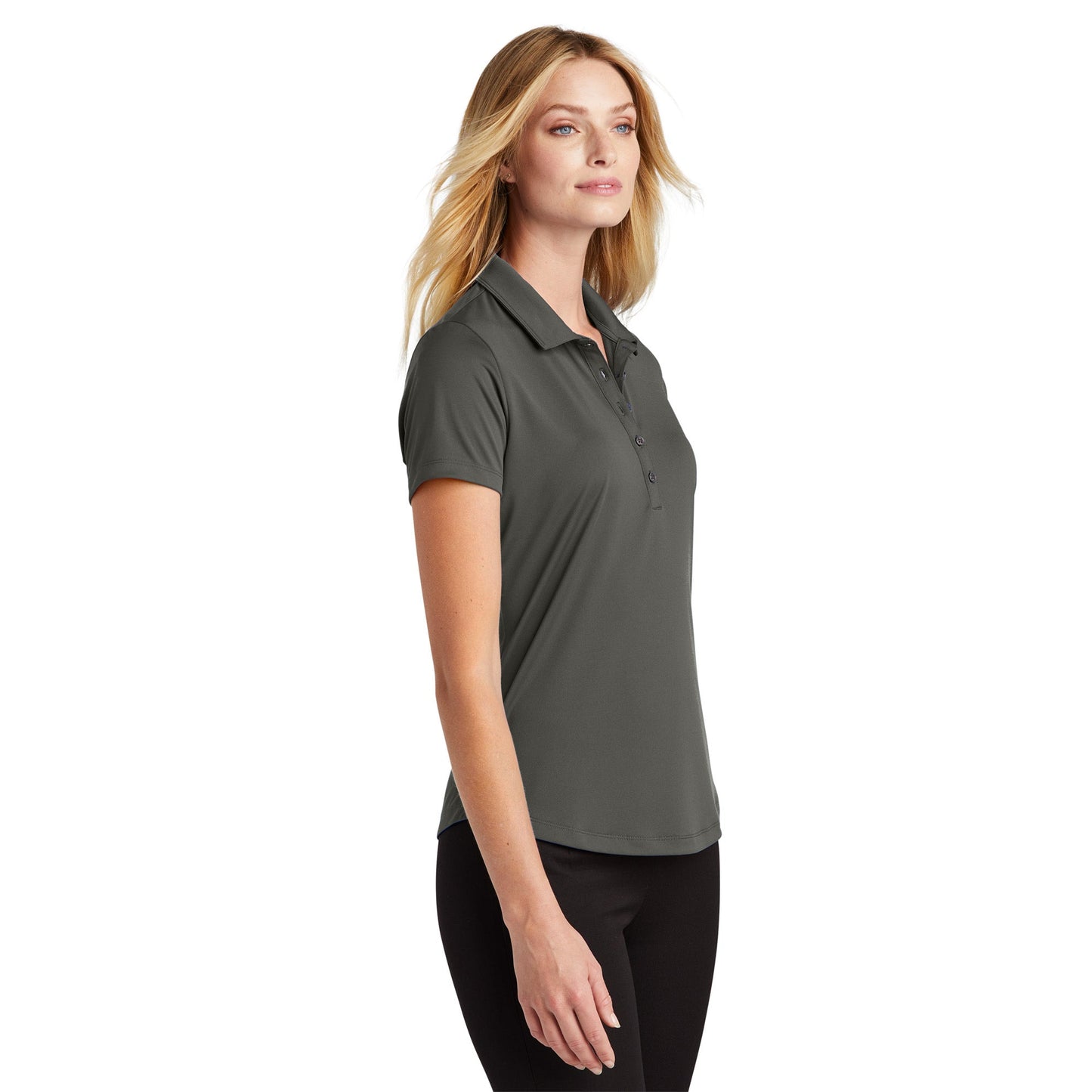 Deep Black Polo Shirts - Port Authority - Snag-Proof