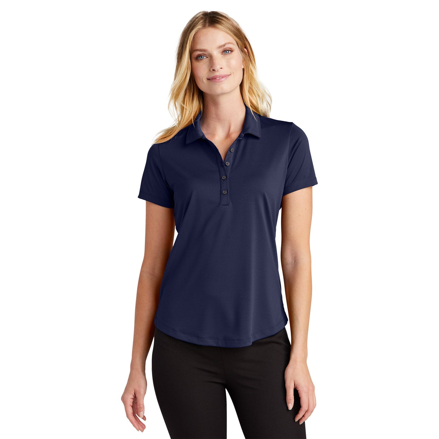 Deep Black Polo Shirts - Port Authority - Snag-Proof