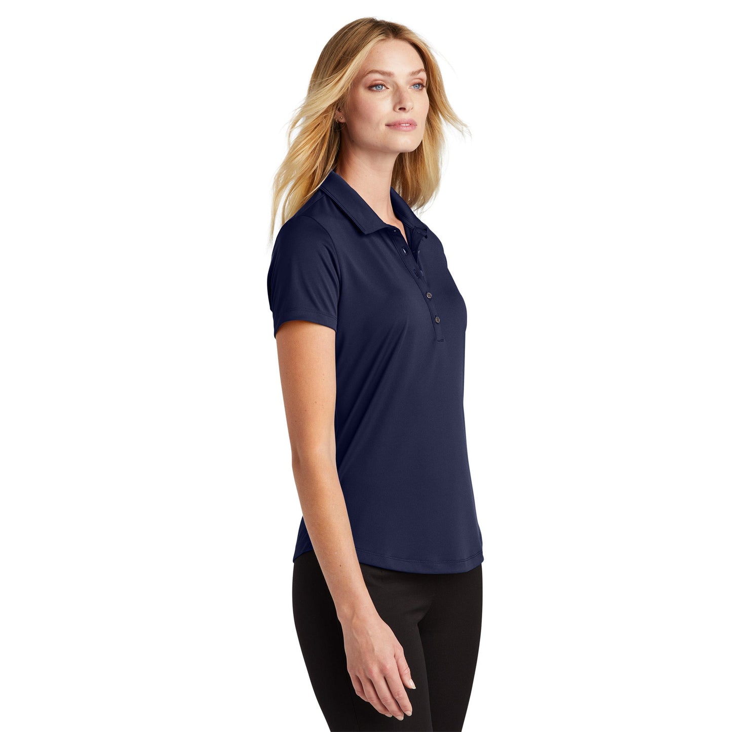Deep Black Polo Shirts - Port Authority - Snag-Proof