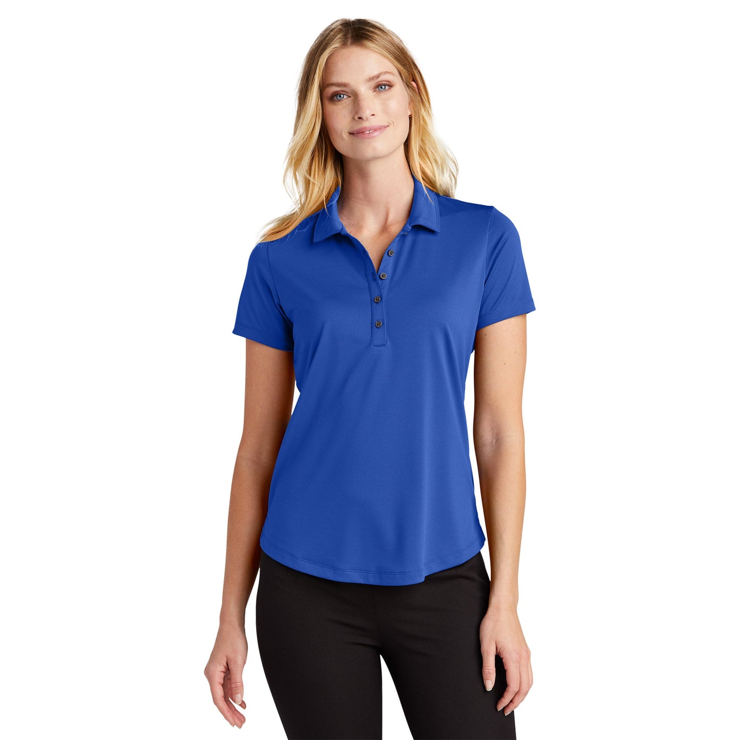 Deep Black Polo Shirts - Port Authority - Snag-Proof