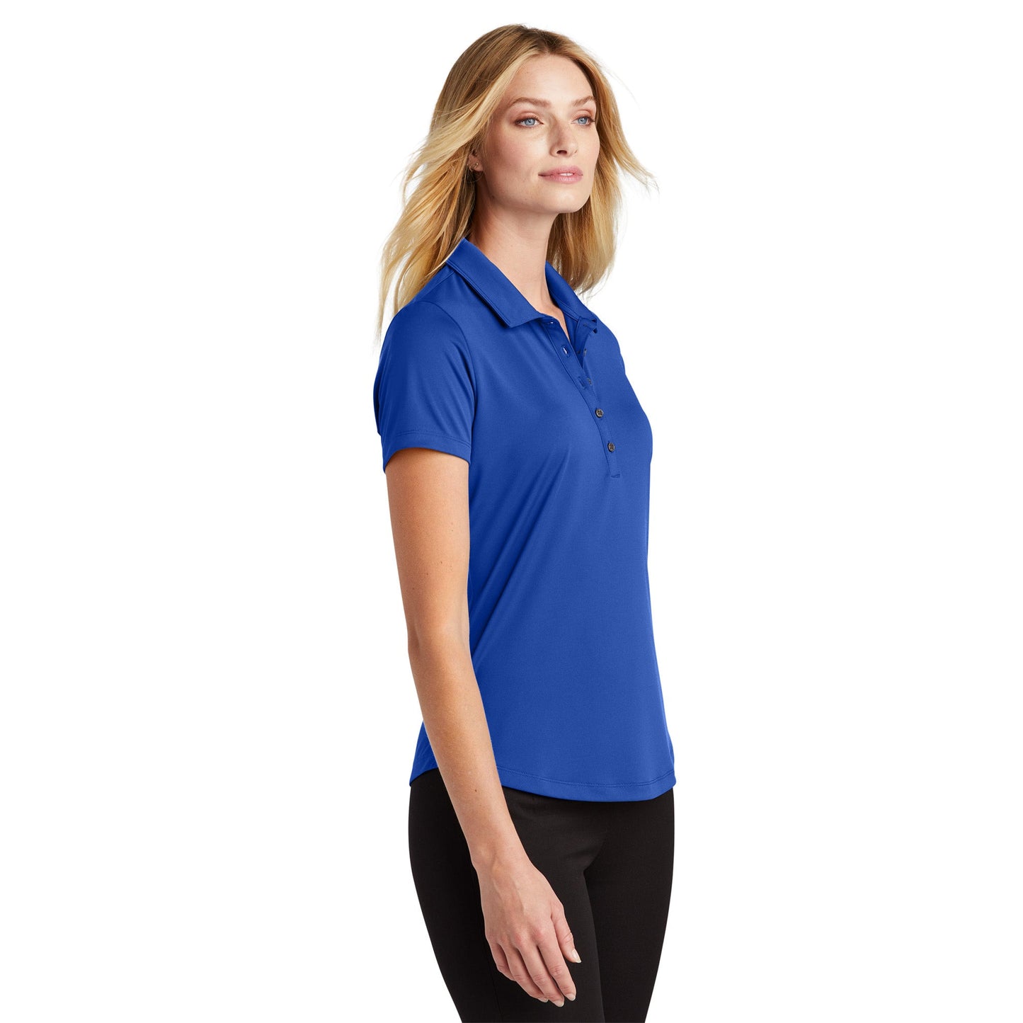Deep Black Polo Shirts - Port Authority - Snag-Proof
