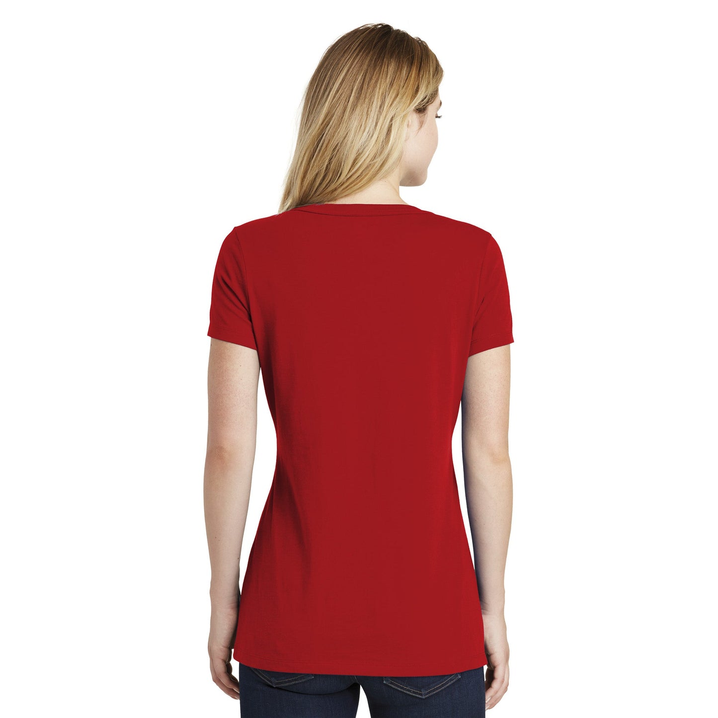 Black V-Neck Tee - New Era - Soft Blend