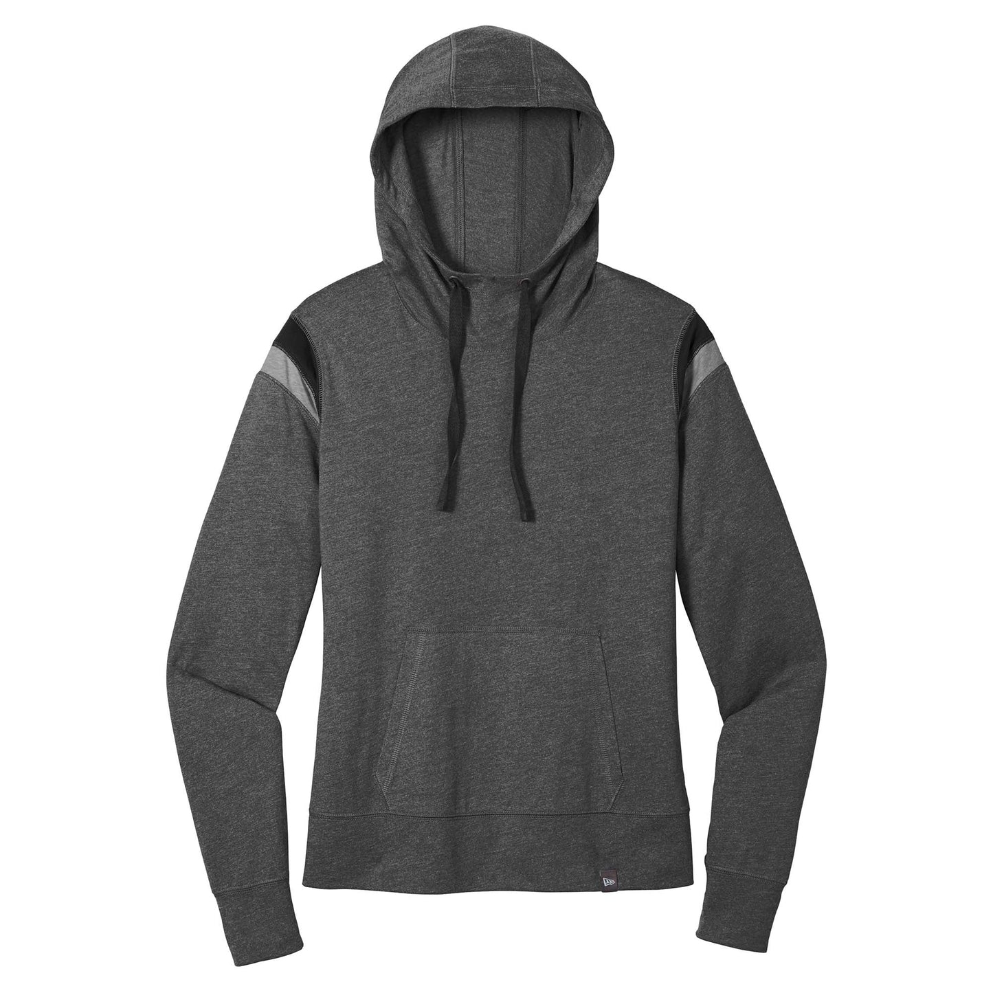 Black Heather Hoodie - New Era - Soft and Stylish