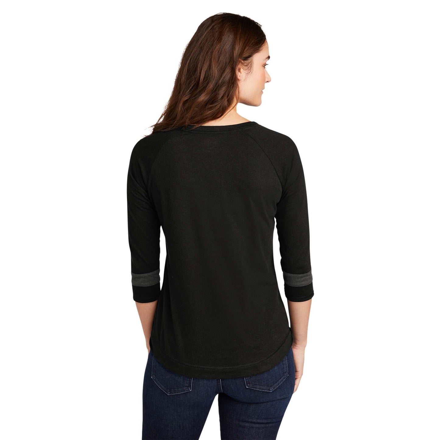 Black Tri-Blend Tee - New Era - Flattering Fit