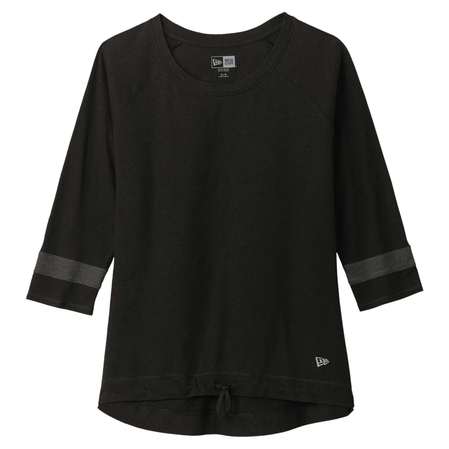 Black Tri-Blend Tee - New Era - Flattering Fit