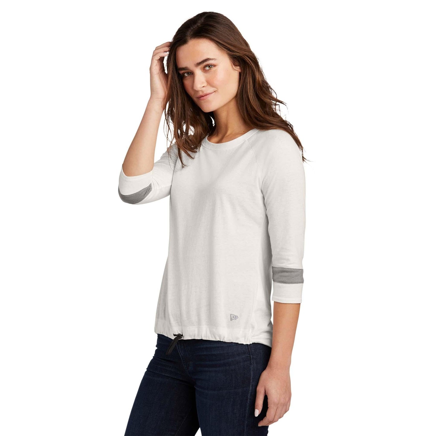 Black Tri-Blend Tee - New Era - Flattering Fit