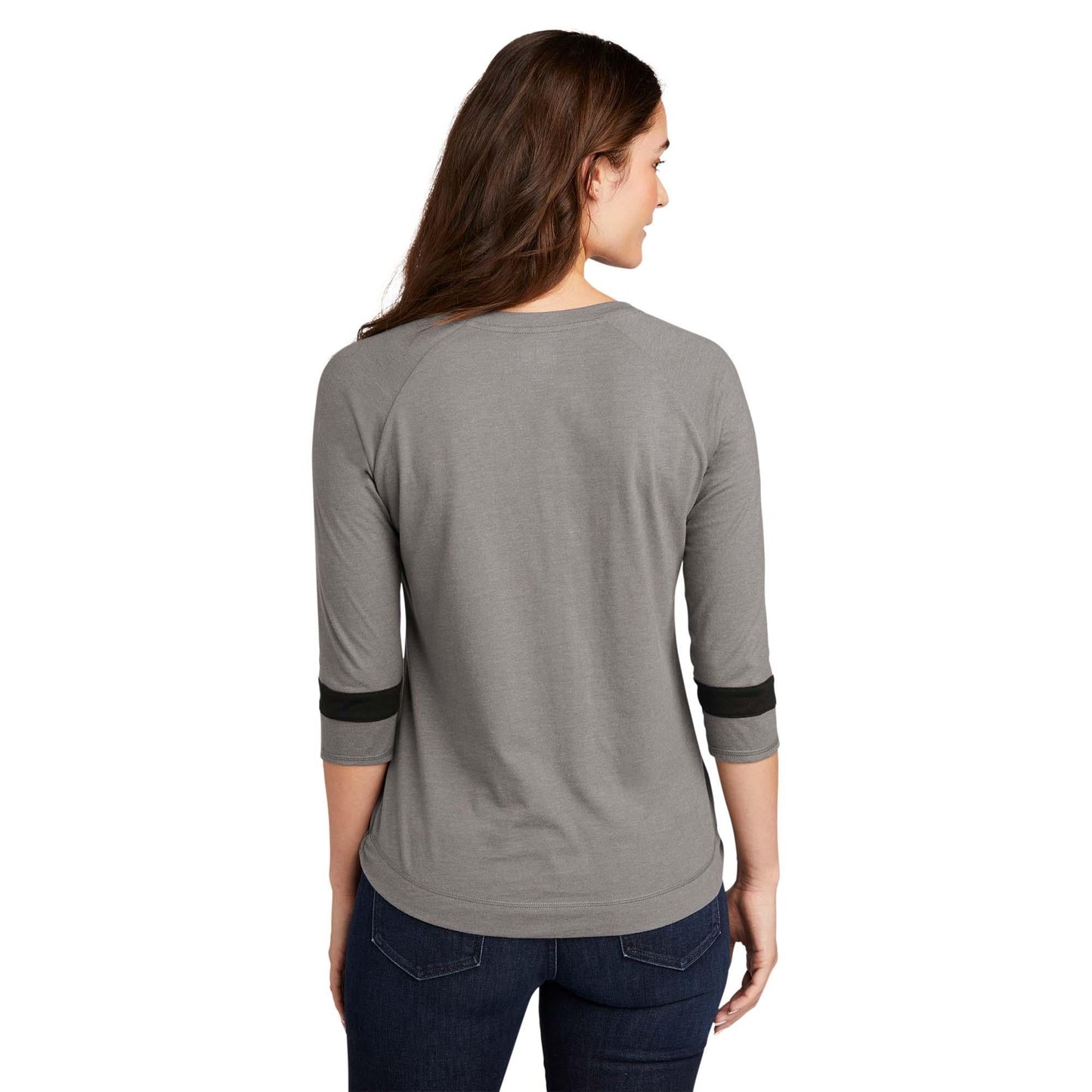 Black Tri-Blend Tee - New Era - Flattering Fit