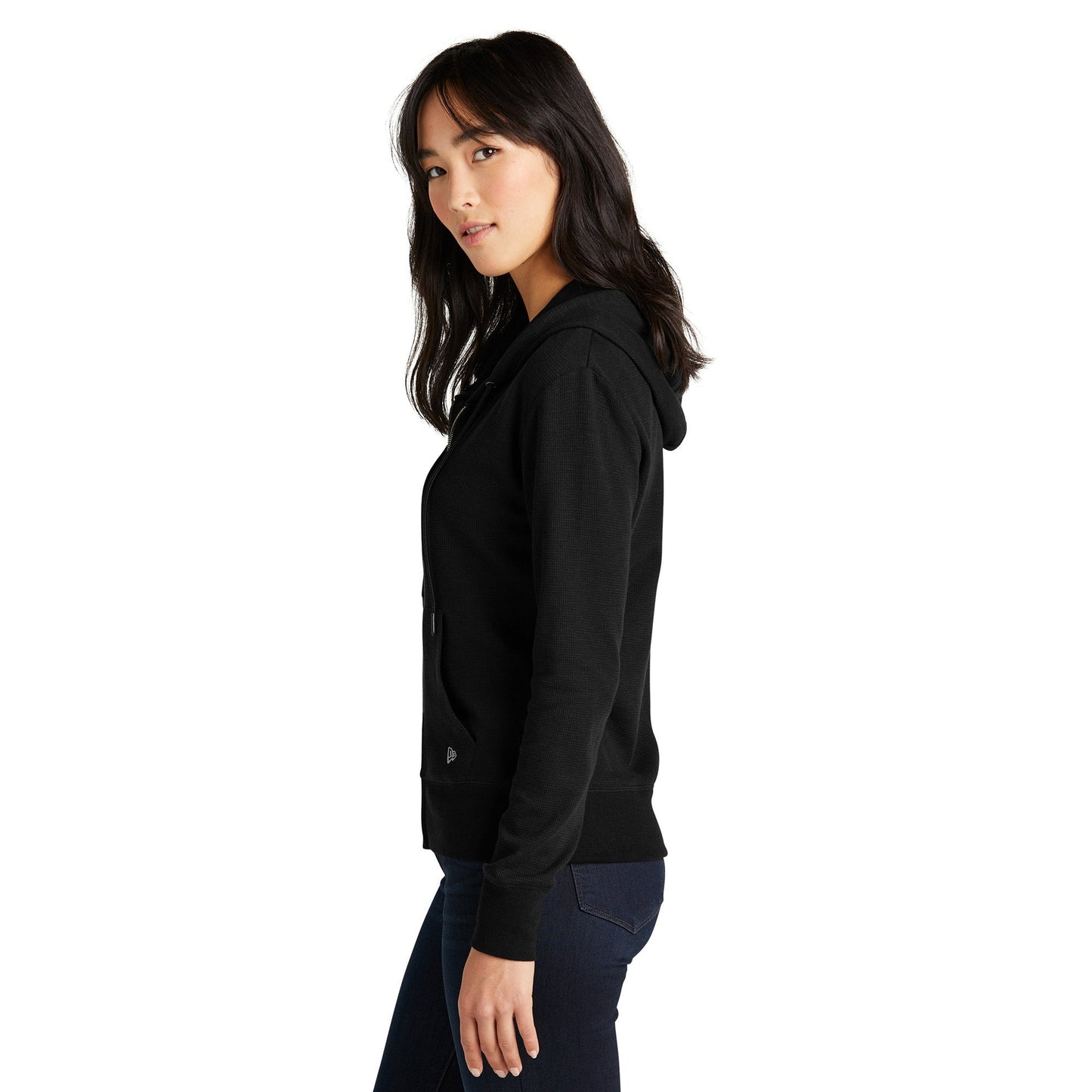 Black Heather Sweatshirt - New Era - Thermal Layering