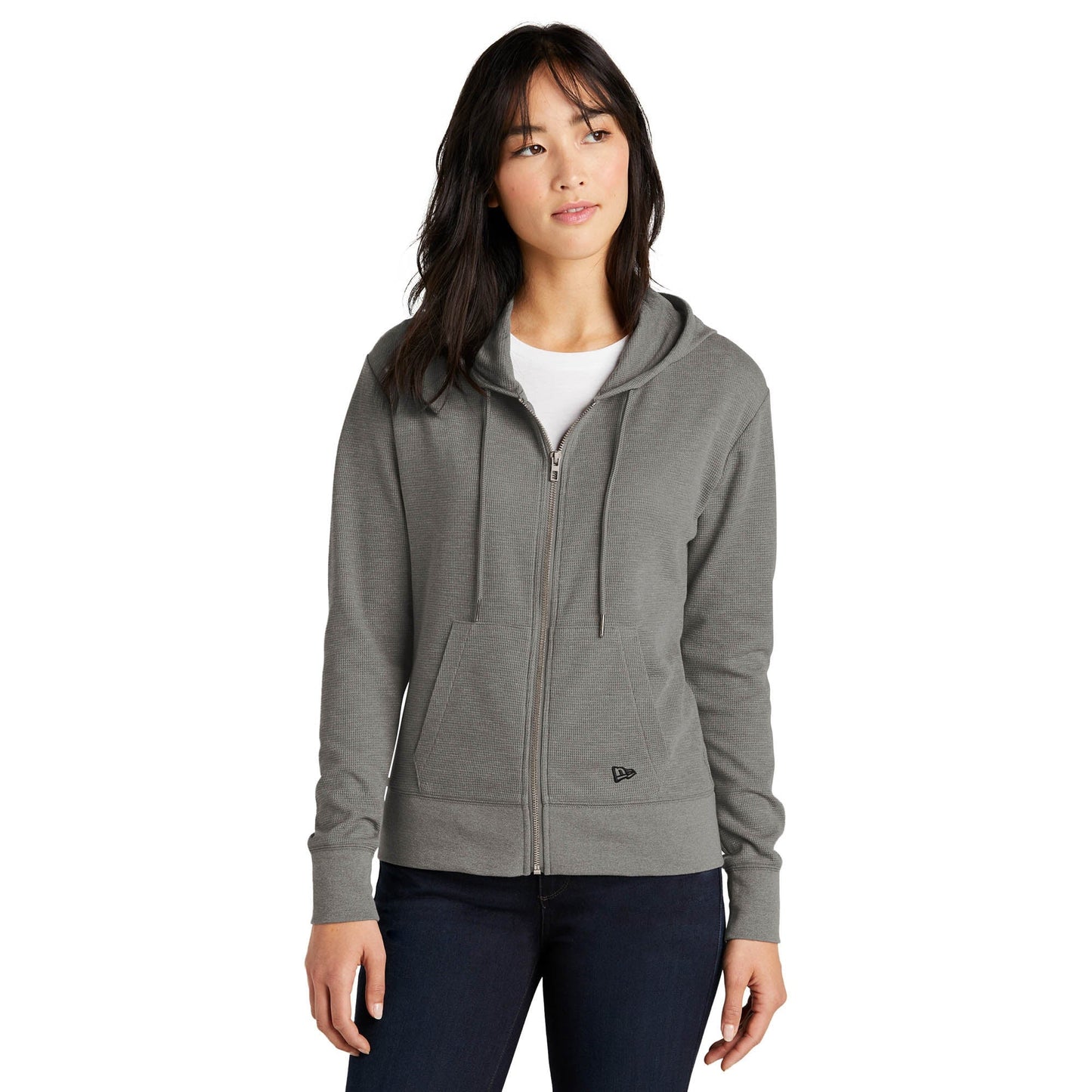 Black Heather Sweatshirt - New Era - Thermal Layering