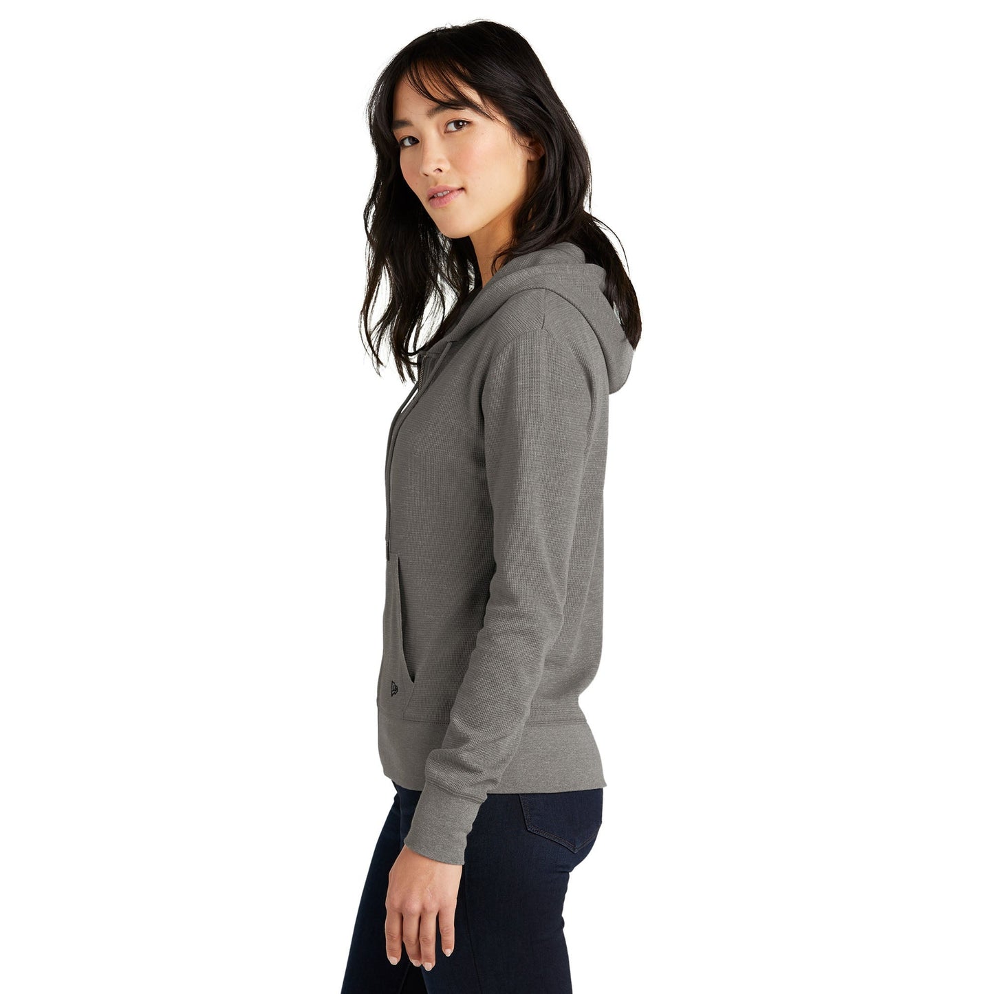 Black Heather Sweatshirt - New Era - Thermal Layering
