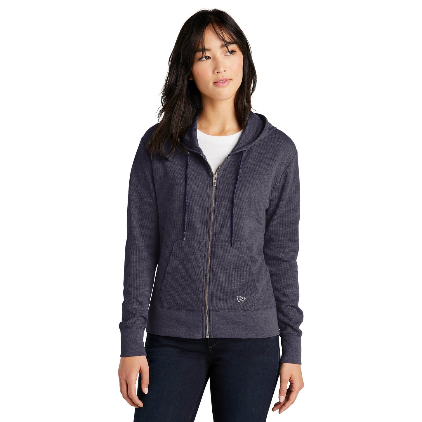 Black Heather Sweatshirt - New Era - Thermal Layering