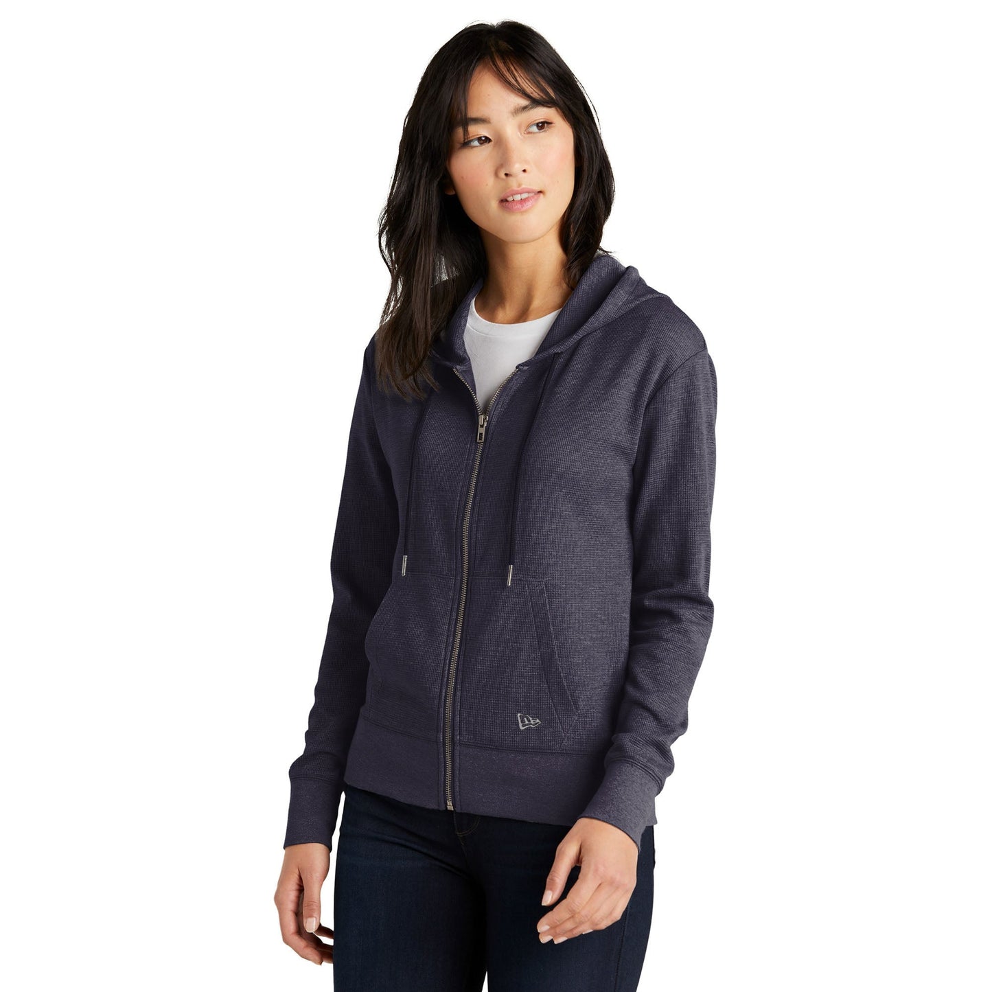 Black Heather Sweatshirt - New Era - Thermal Layering