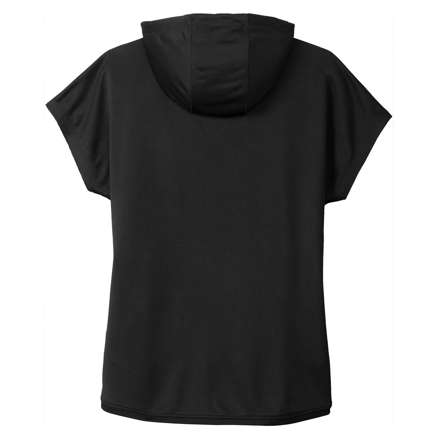 Black Sweatshirts - New Era - Stylish Short Sleeve Hoodie