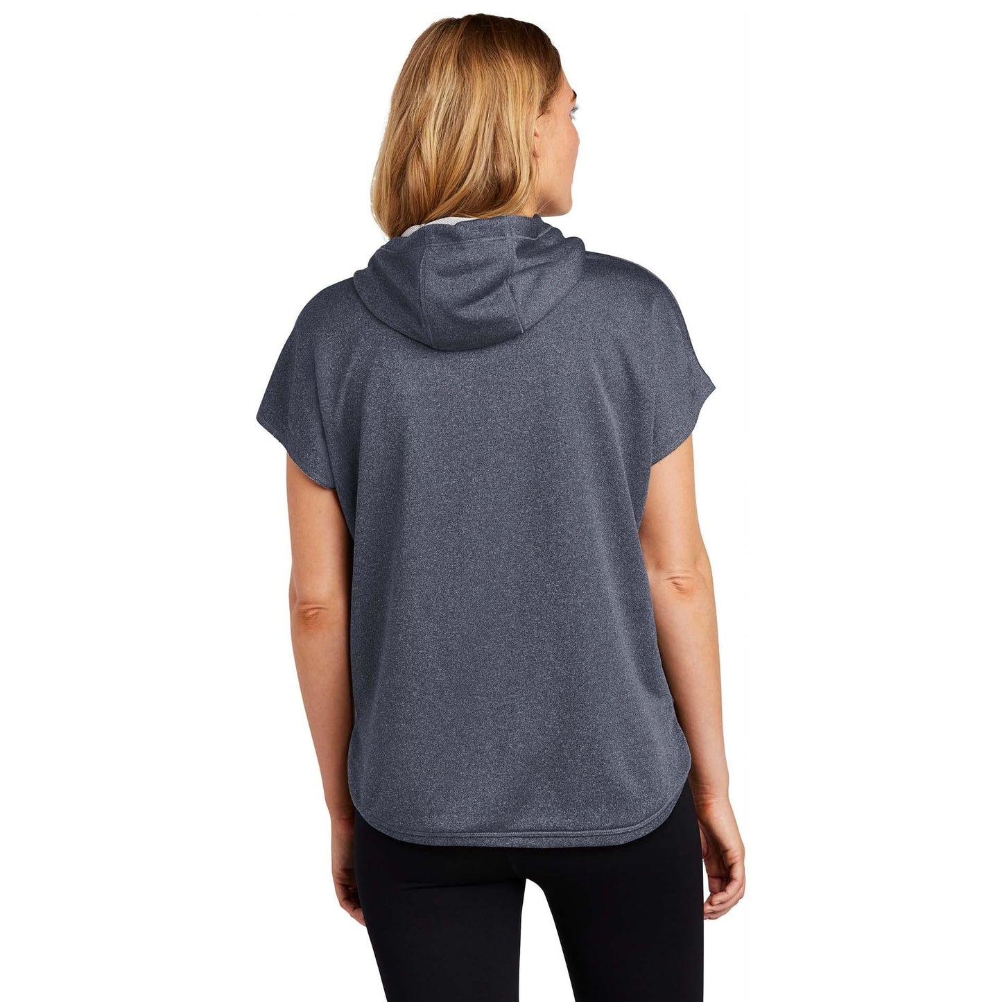 Black Sweatshirts - New Era - Stylish Short Sleeve Hoodie