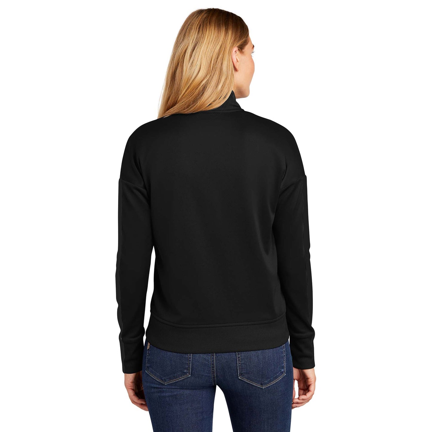 Black/Black Jackets - New Era - Stylish Track Design