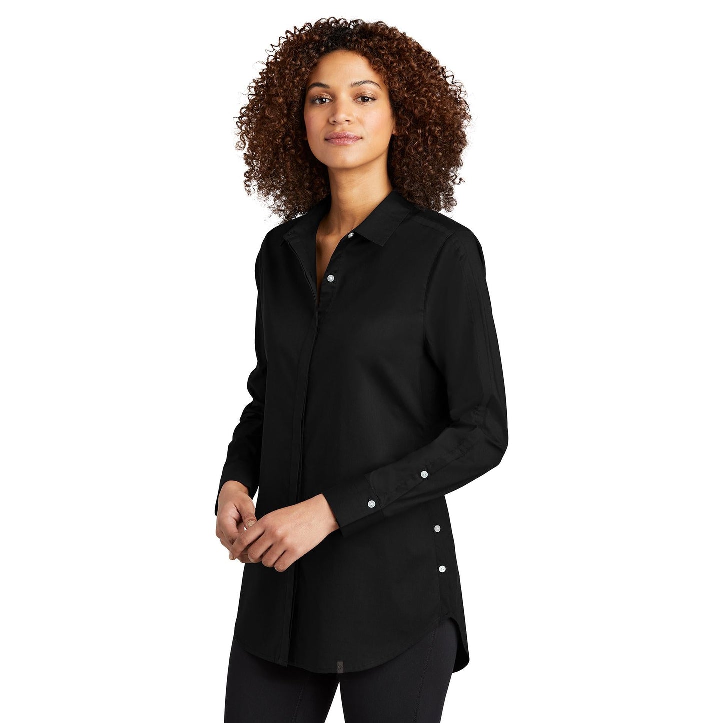 Blacktop Button Up Shirts - OGIO - Woven Tunic Slim Fit