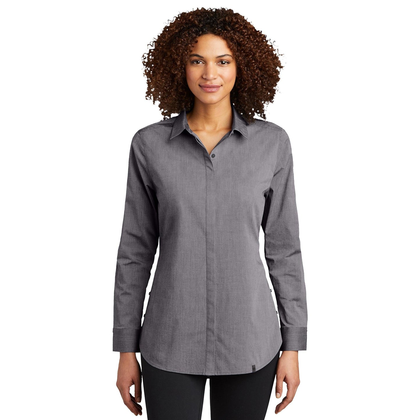 Blacktop Button Up Shirts - OGIO - Woven Tunic Slim Fit
