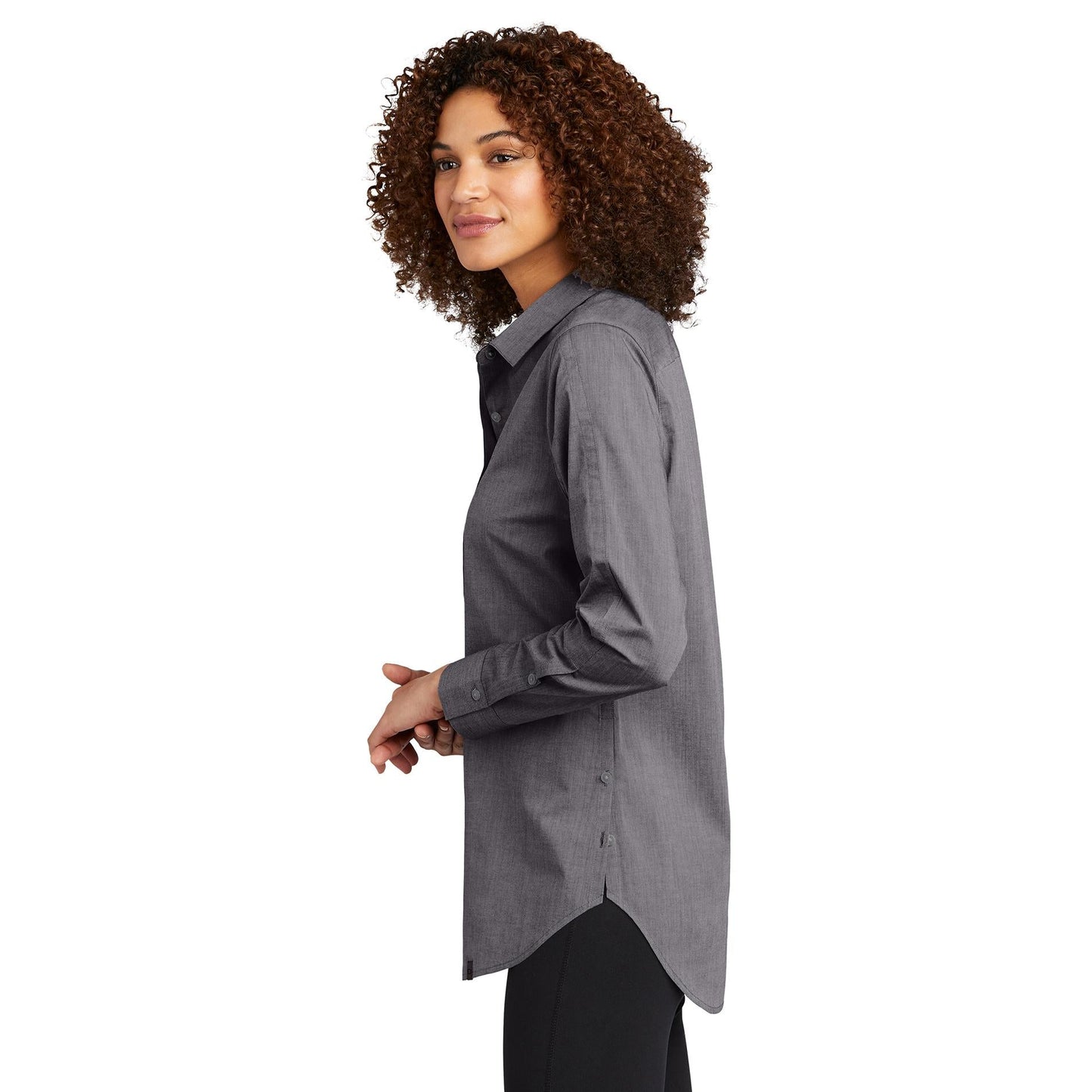 Blacktop Button Up Shirts - OGIO - Woven Tunic Slim Fit