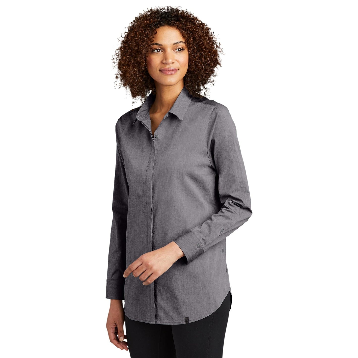 Blacktop Button Up Shirts - OGIO - Woven Tunic Slim Fit