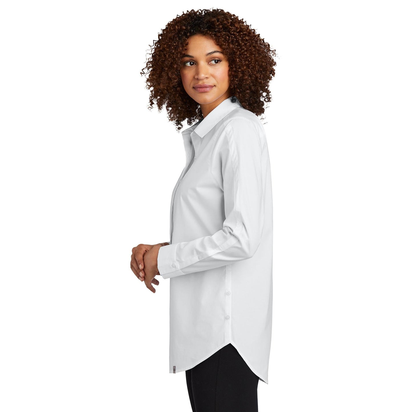 Blacktop Button Up Shirts - OGIO - Woven Tunic Slim Fit
