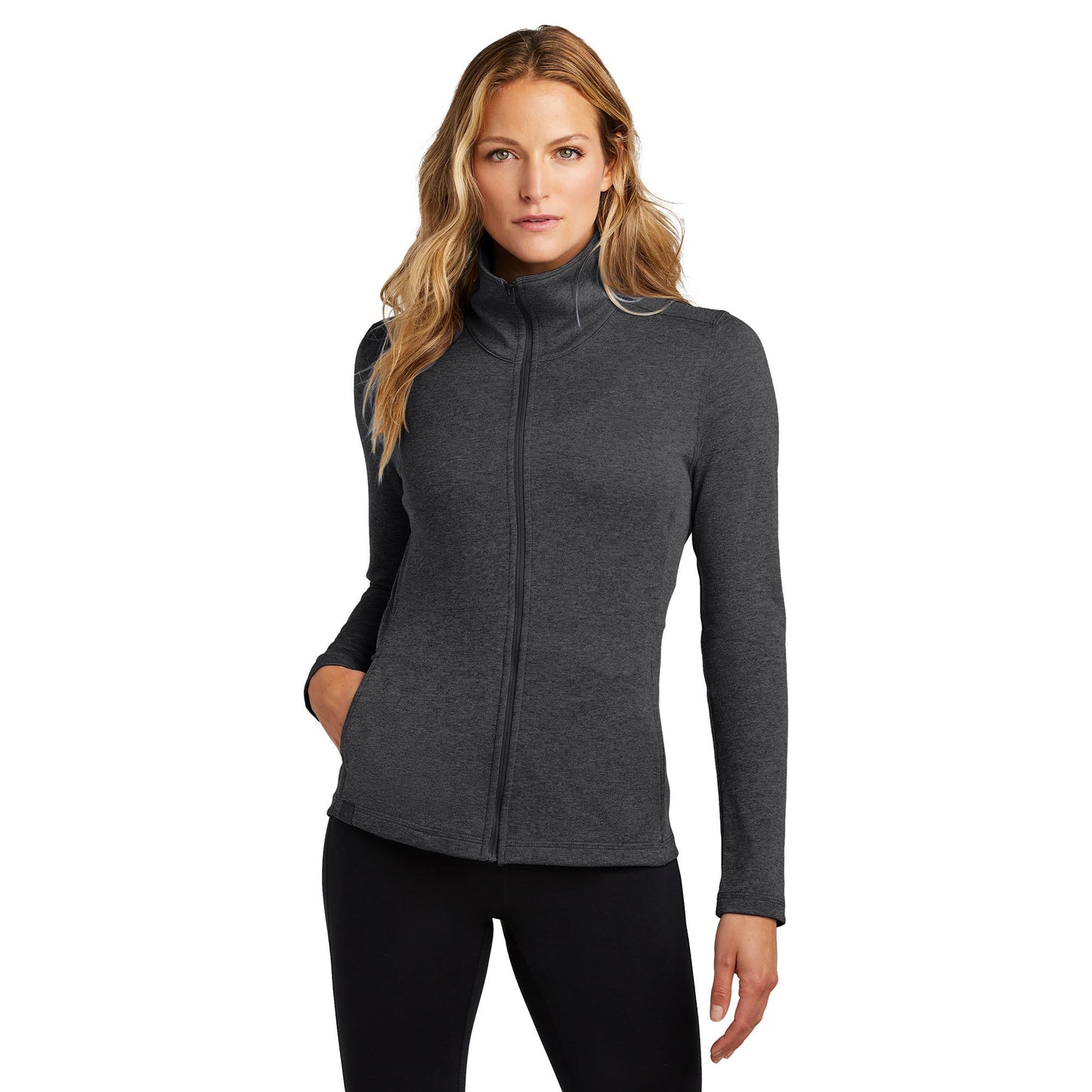 Blacktop Sweatshirts - OGIO - Ladies Pixel Full-Zip