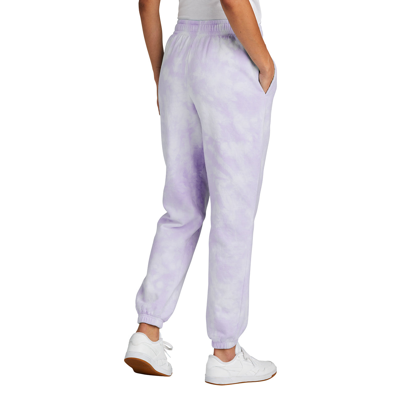 Amethyst Sweatpants - Port & Company - Soft Tie-Dye