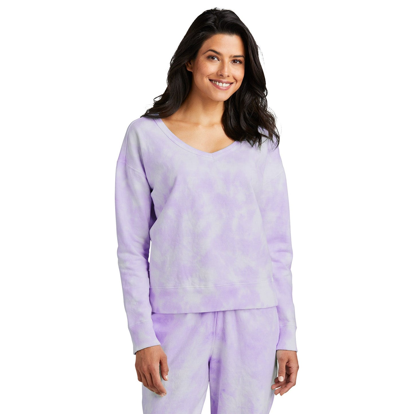 Amethyst Sweatshirts - Port & Company - Cloud Tie-Dye