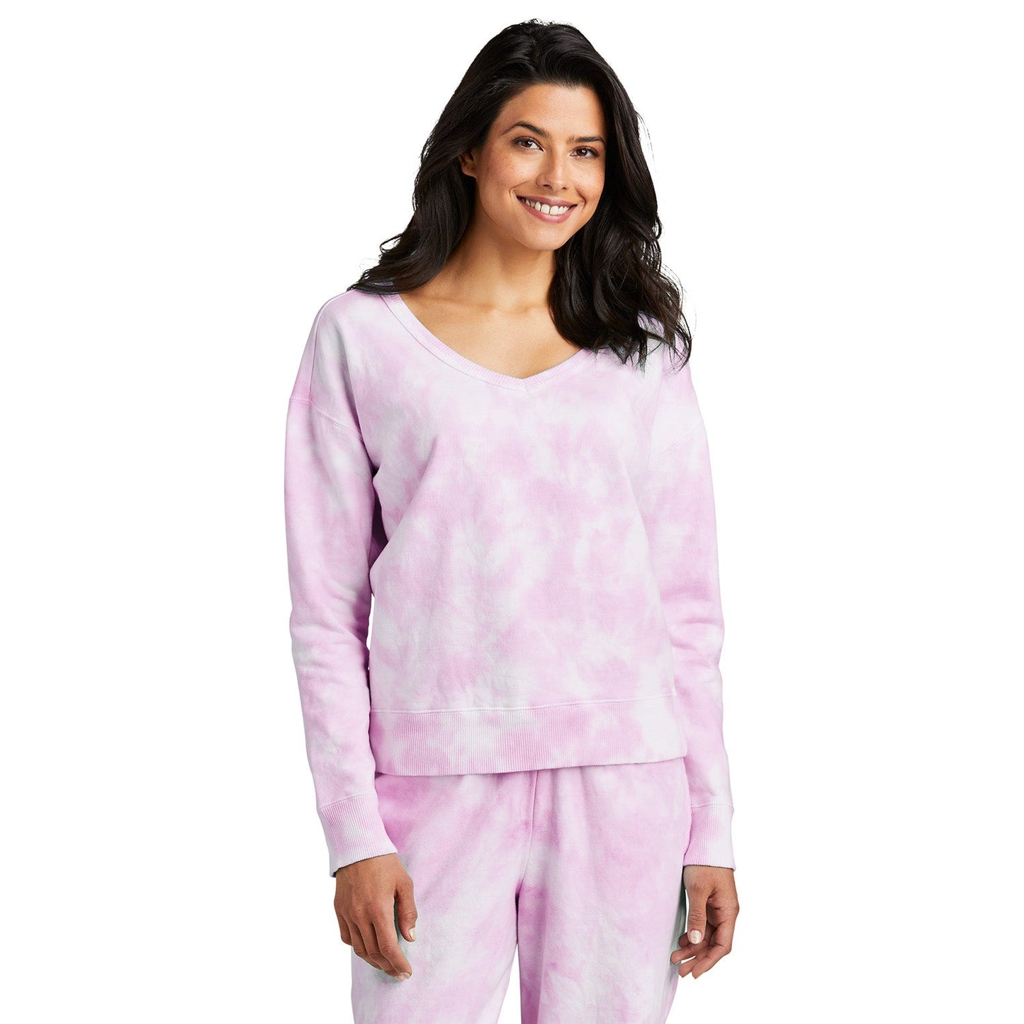 Amethyst Sweatshirts - Port & Company - Cloud Tie-Dye