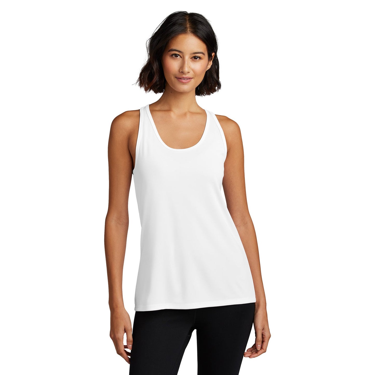 Jet Black Tank Tops - Port & Company - Performance Fabric