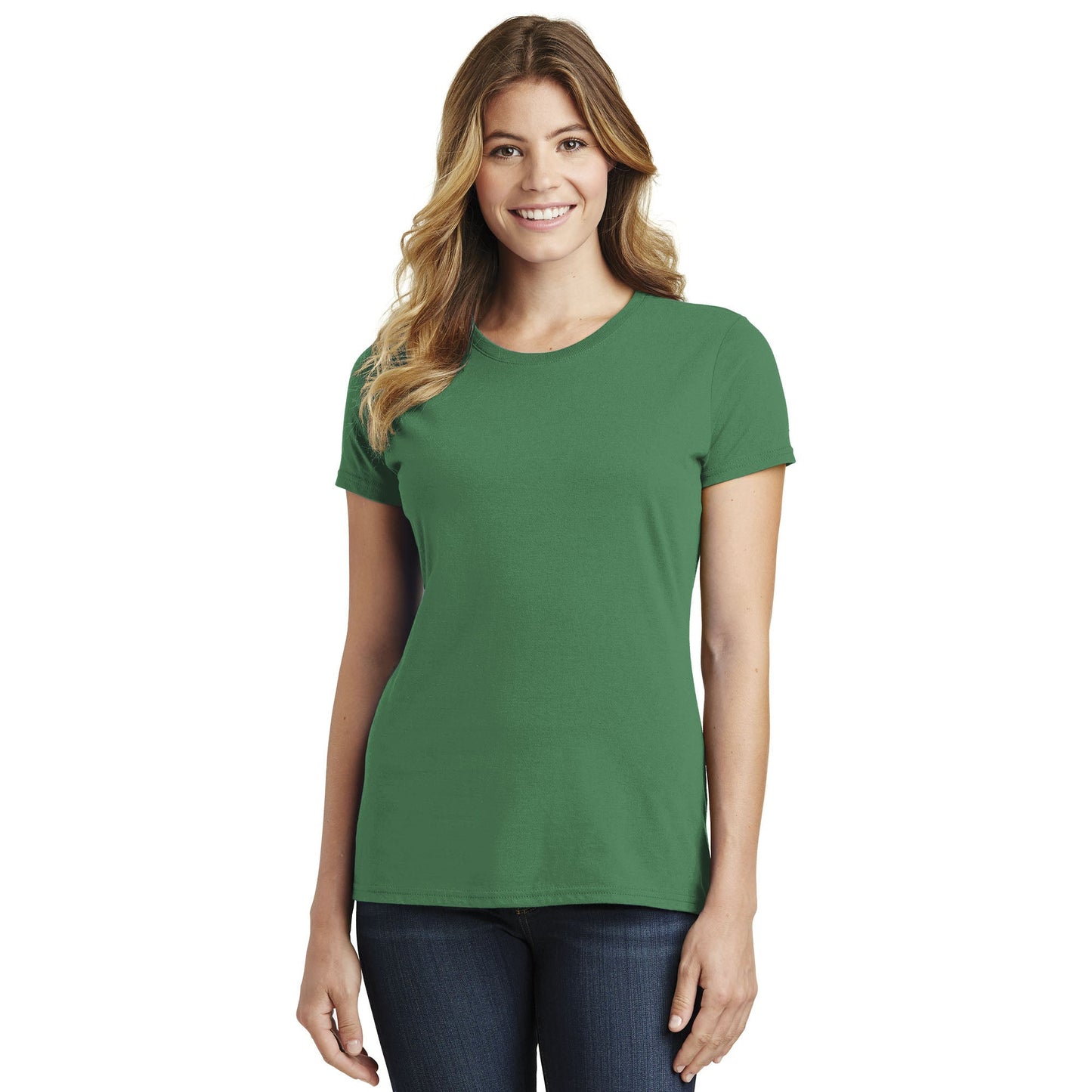 Athletic Kelly T-Shirts - Port & Company - Soft Cotton