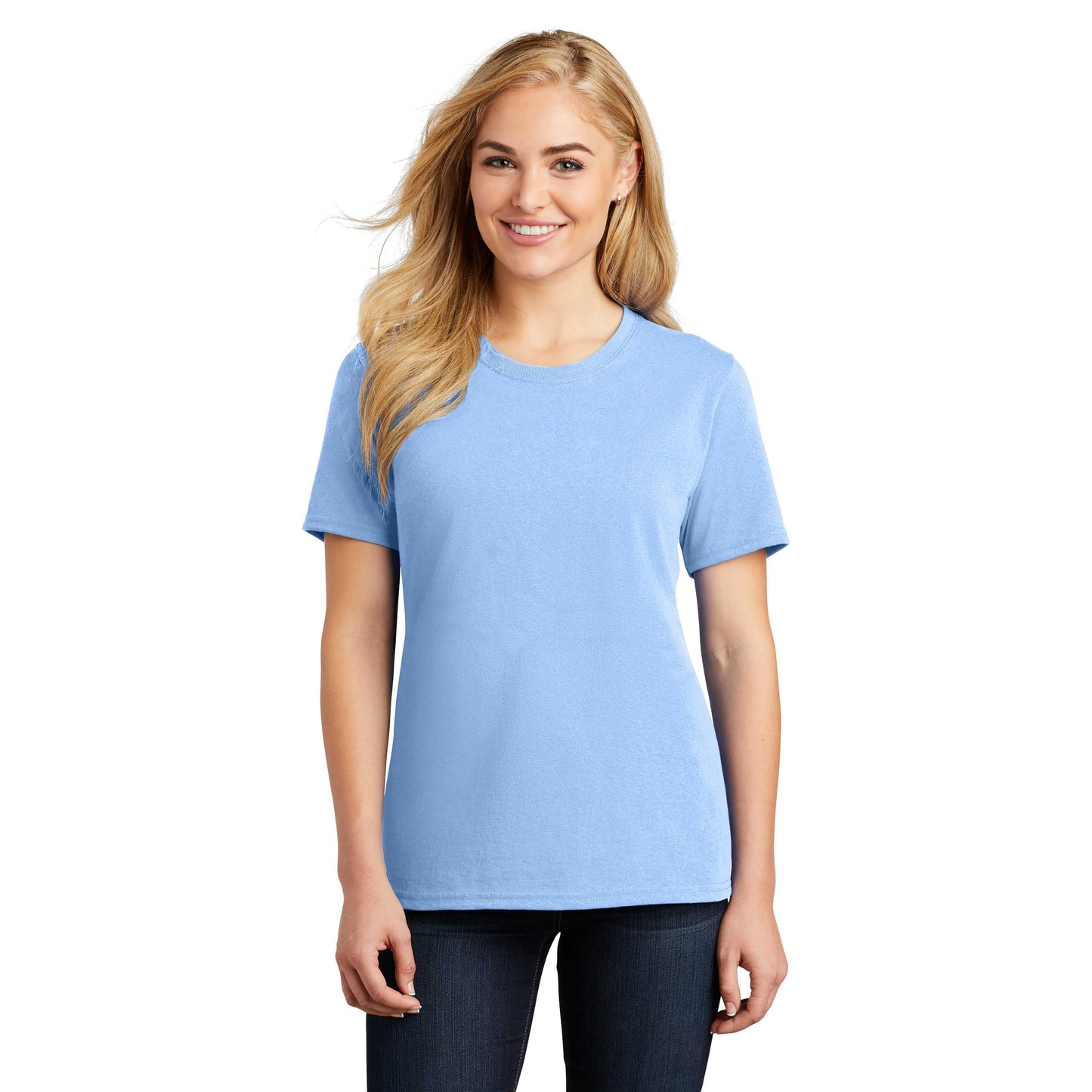 Aquatic Blue T-Shirt - Port & Company - Comfortable Fit