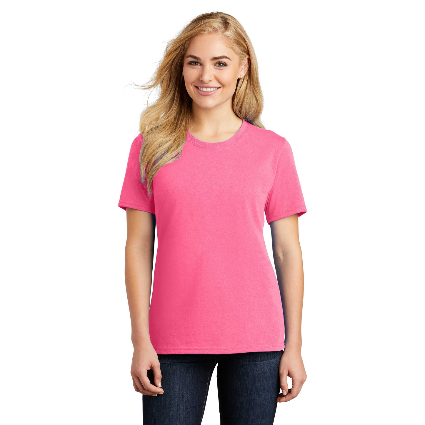 Aquatic Blue T-Shirt - Port & Company - Comfortable Fit